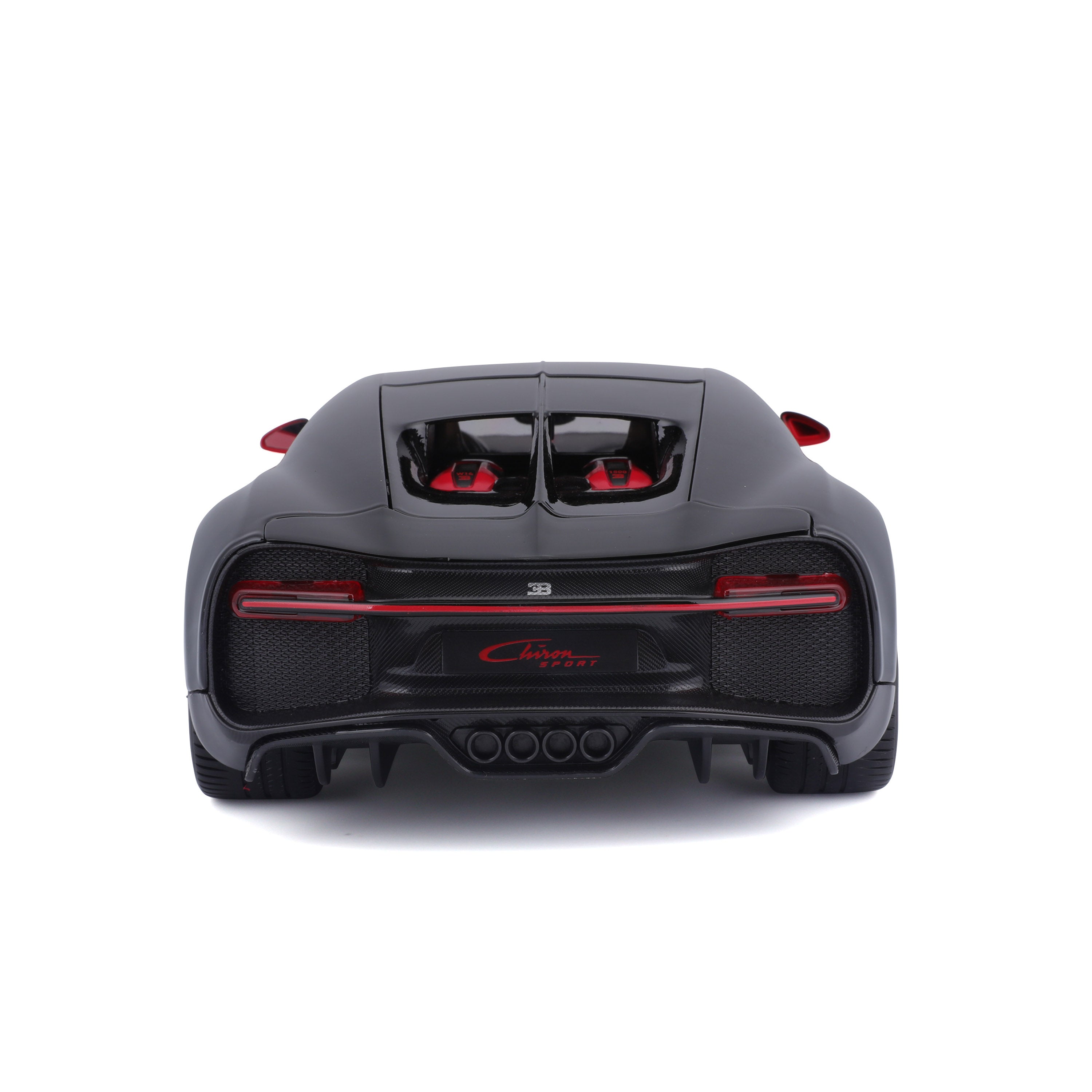 Bugatti Chiron Sport 1:18 Red and Black | Burago – Burago