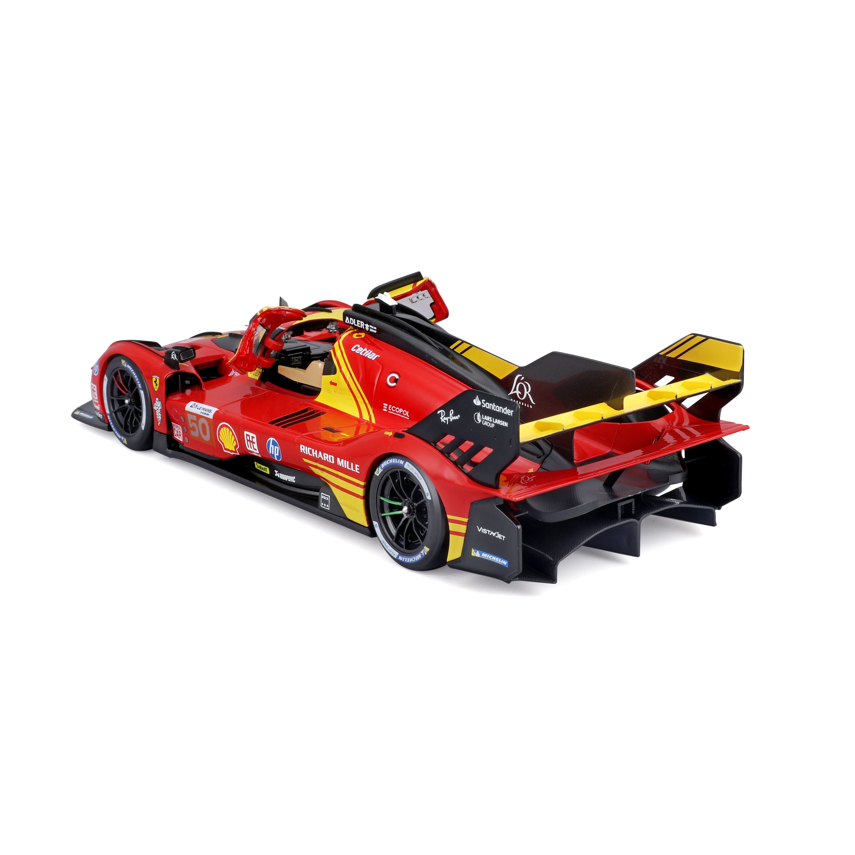 Ferrari 499P LMH n°50 2024 Le Mans Champion Red 1:18 | Burago – Burago