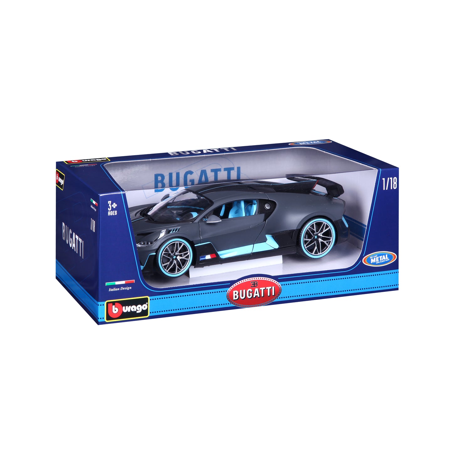 Bugatti Divo 1:18 Dunkelgrau