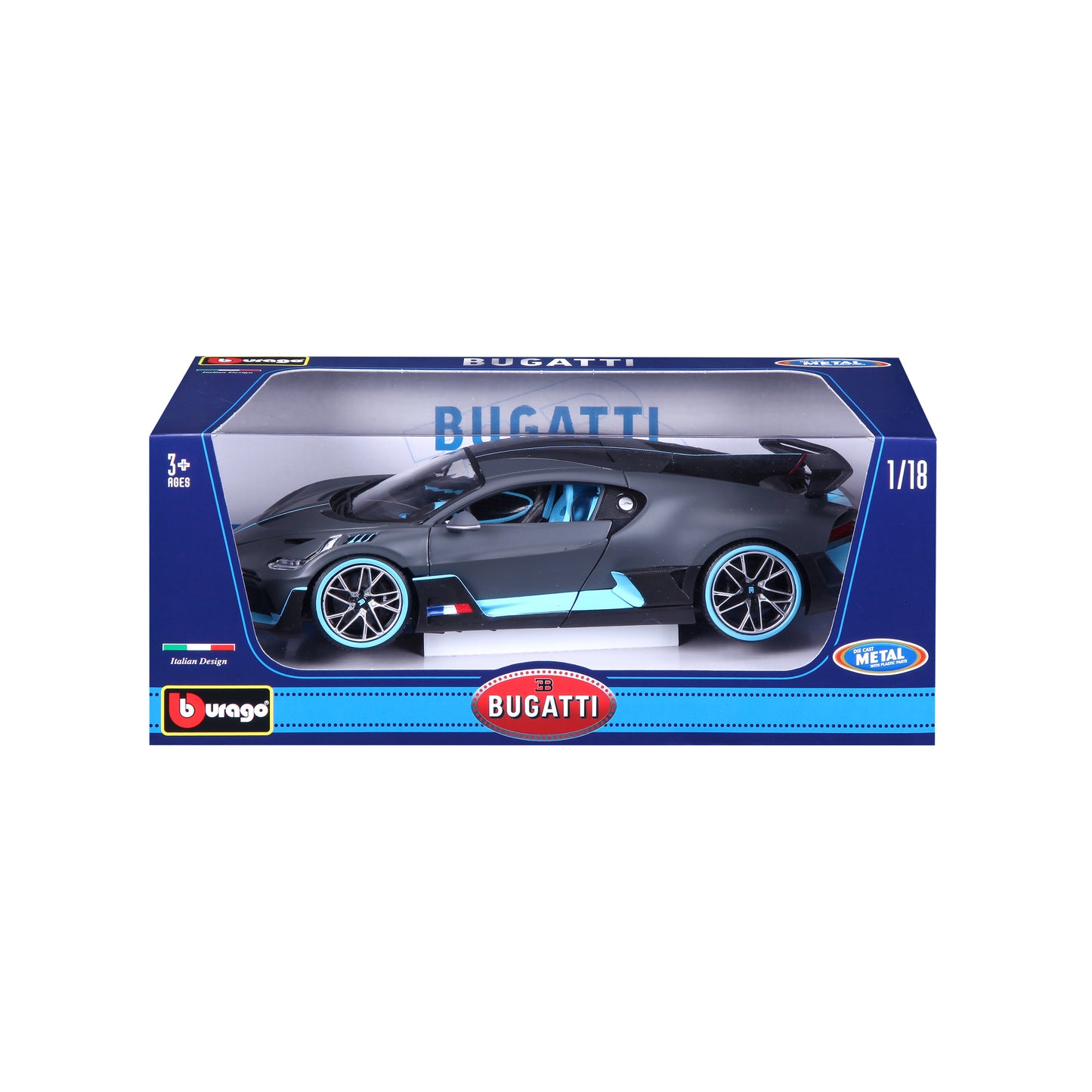 Bugatti Divo 1:18 Dunkelgrau
