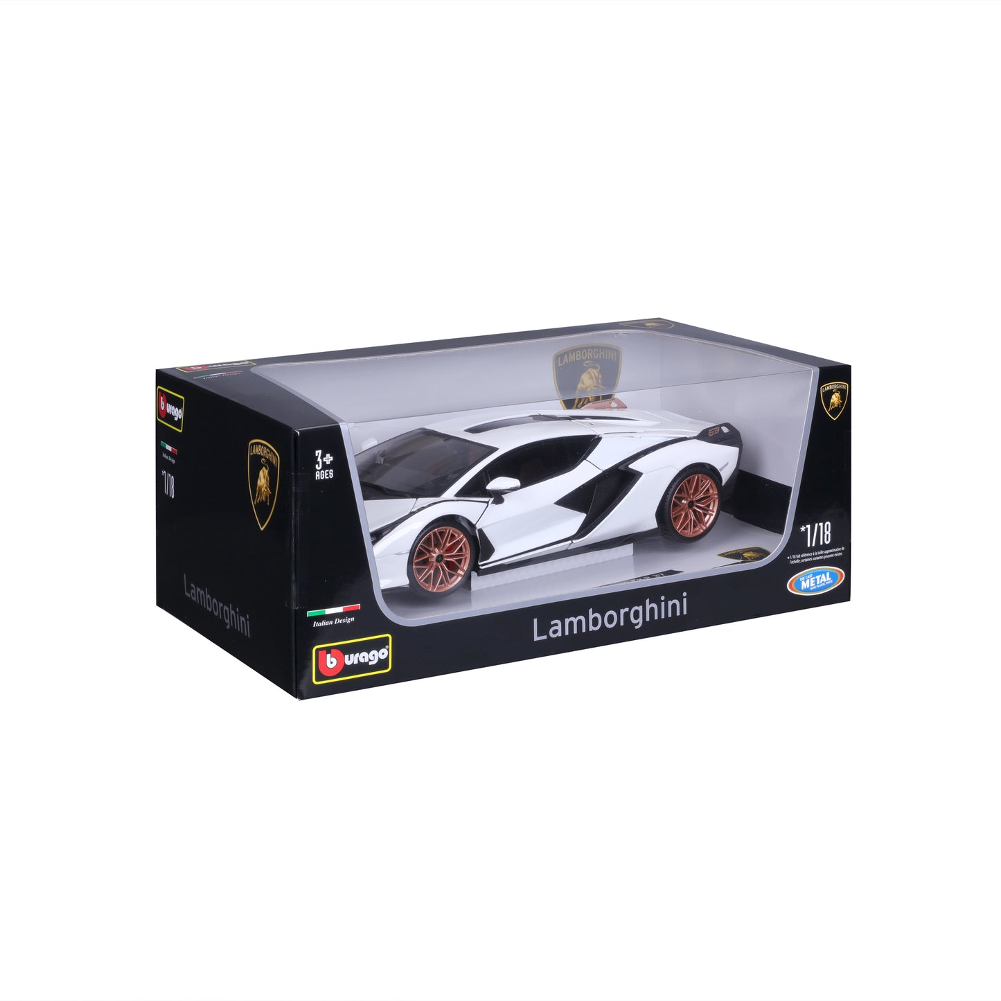 Lamborghini Sian FKP 37 1:18 blanc