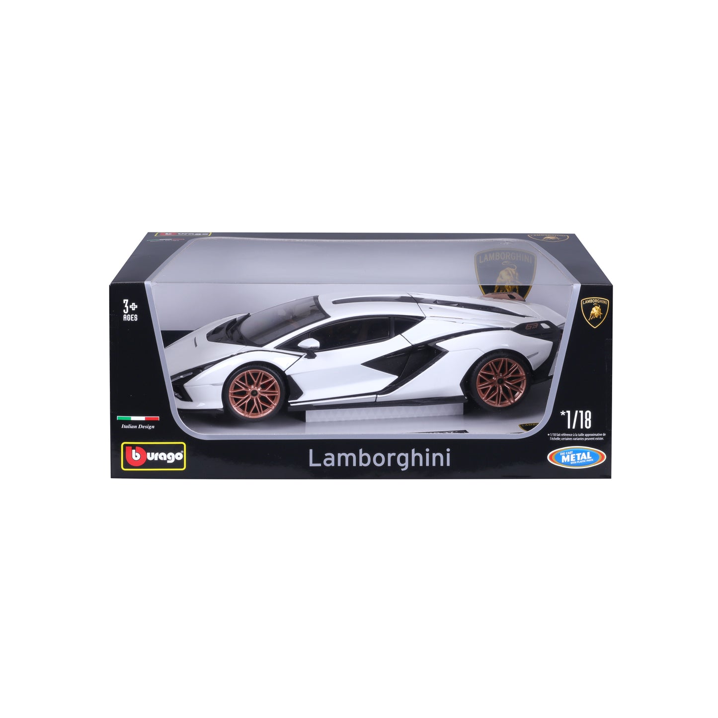 Lamborghini Sian FKP 37 1:18 blanc