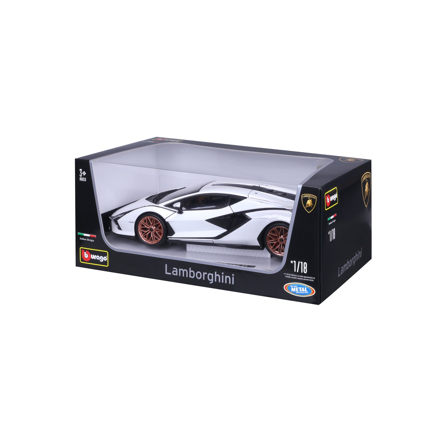 Lamborghini Sian FKP 37 1:18 blanc