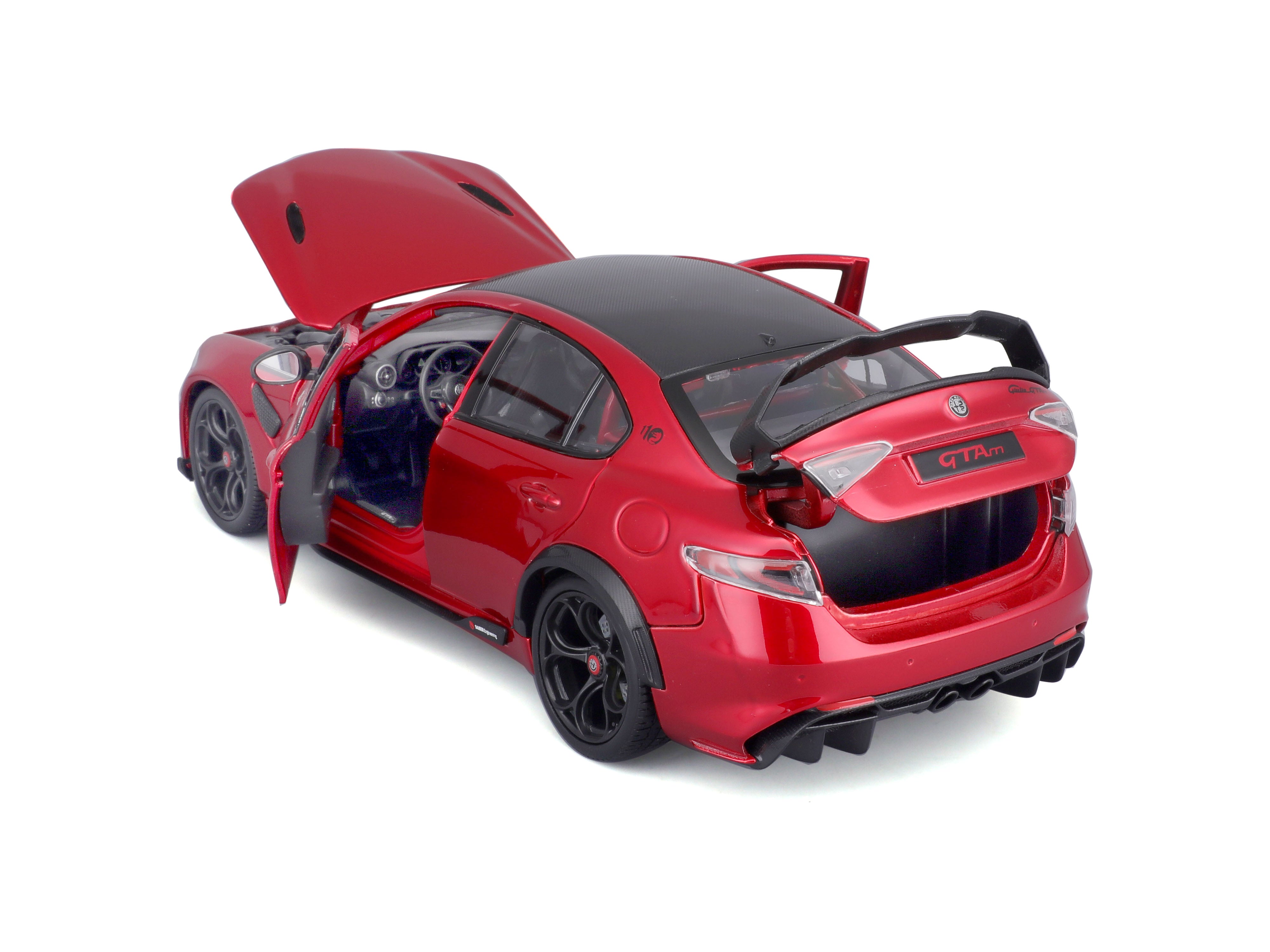 ALFA ROMEO GIULIA GTAm 1:18 Metallic Red | Burago – Burago