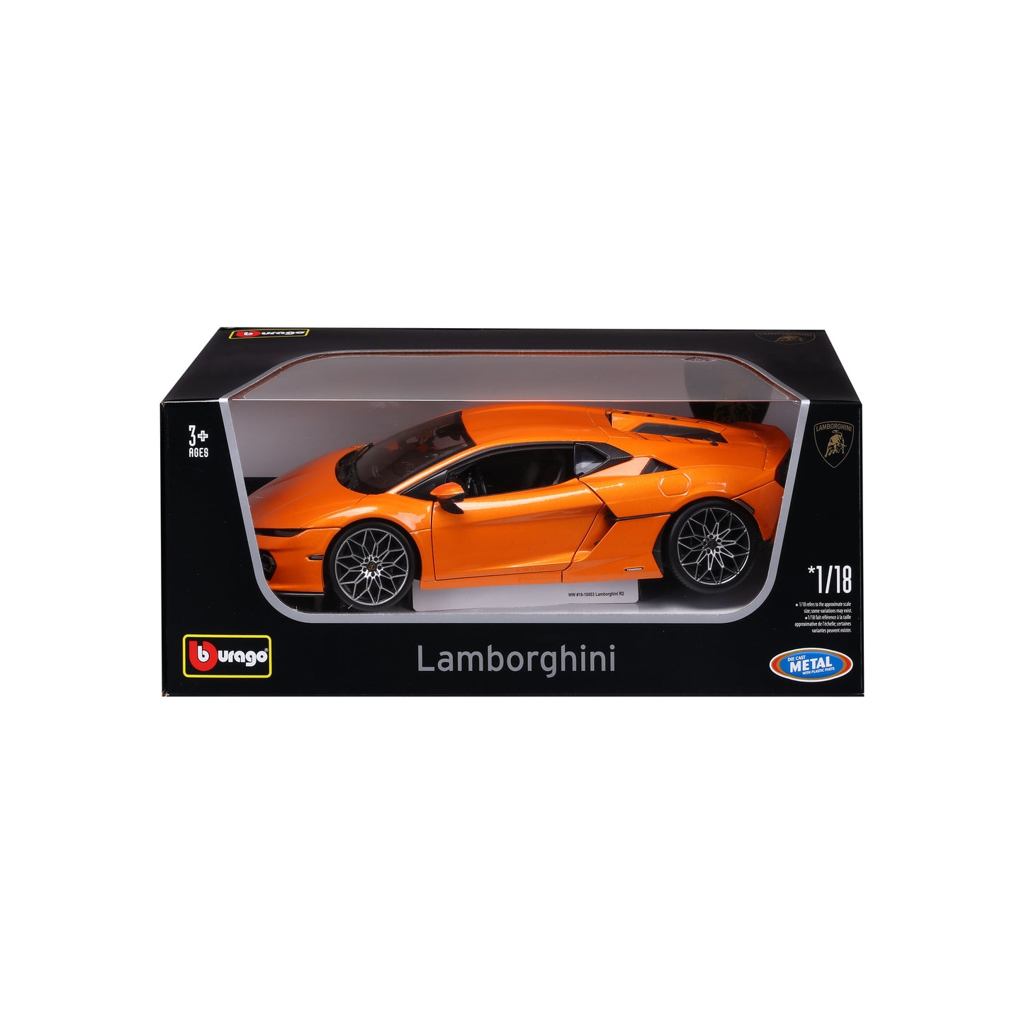 Lamborghini Temerario 1:18 orange