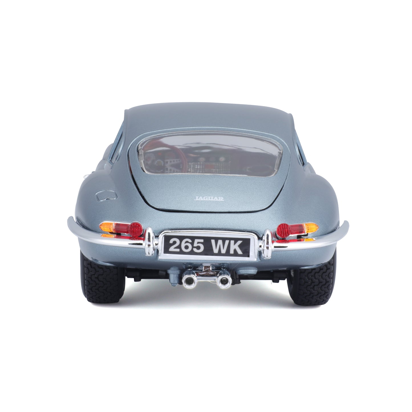 Jaguar E-type Coupe 1:18 metallic light blue