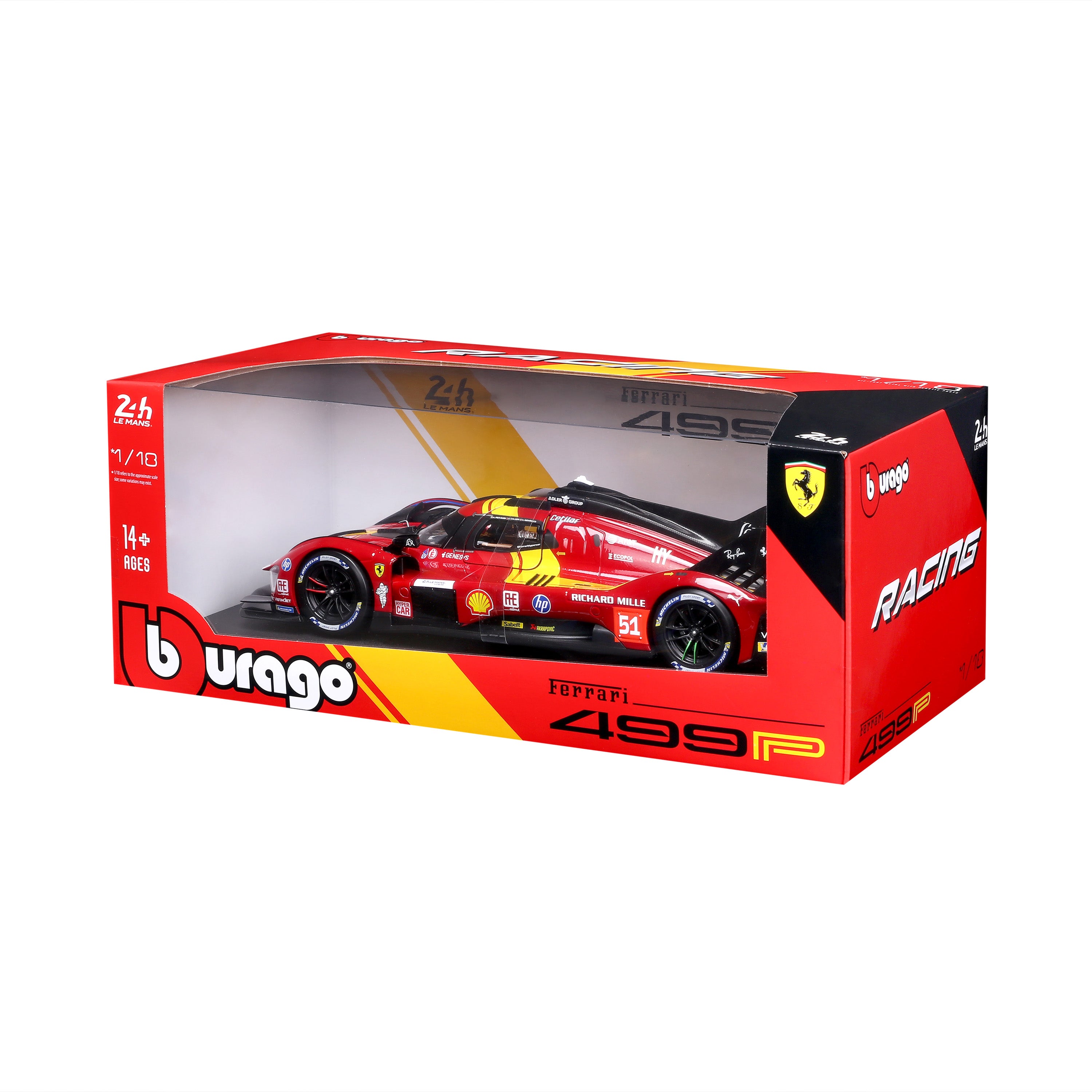 Ferrari 499P 24H LMH Hypercar 2025 n°51 1:18 – Burago