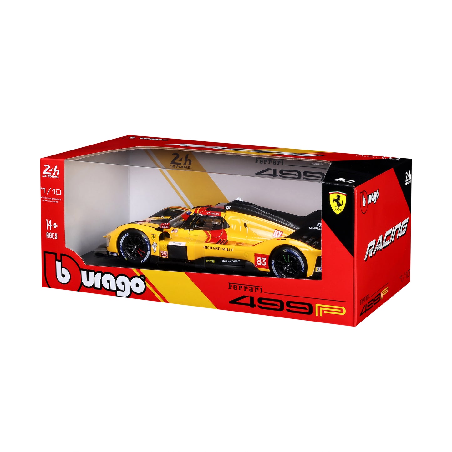 Ferrari 499P 24H LMH Hypercar 2025 Bburago 1:18 No. 83