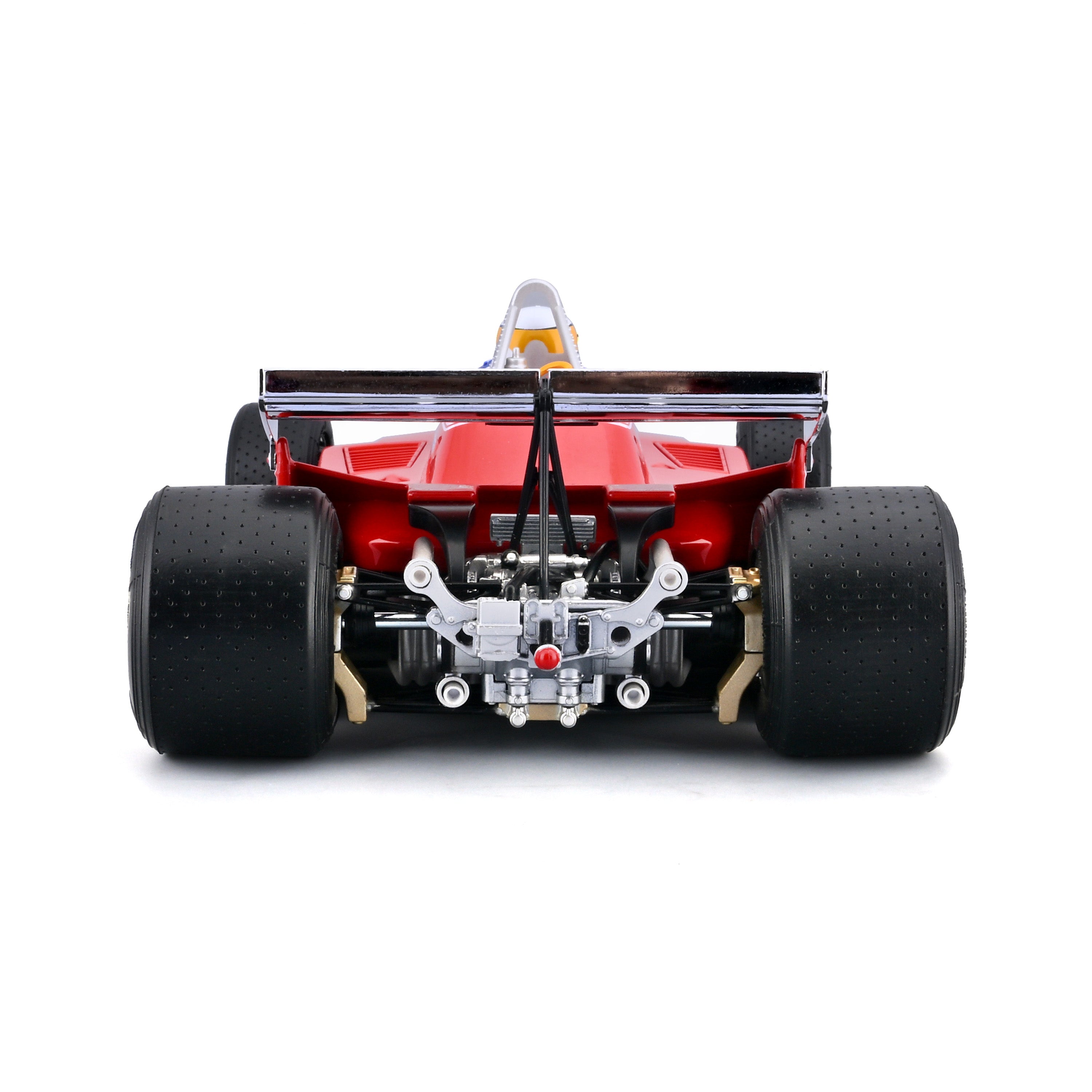 Ferrari 312 T4 Short Tail #11 Scheckter Red 1:18 with driver