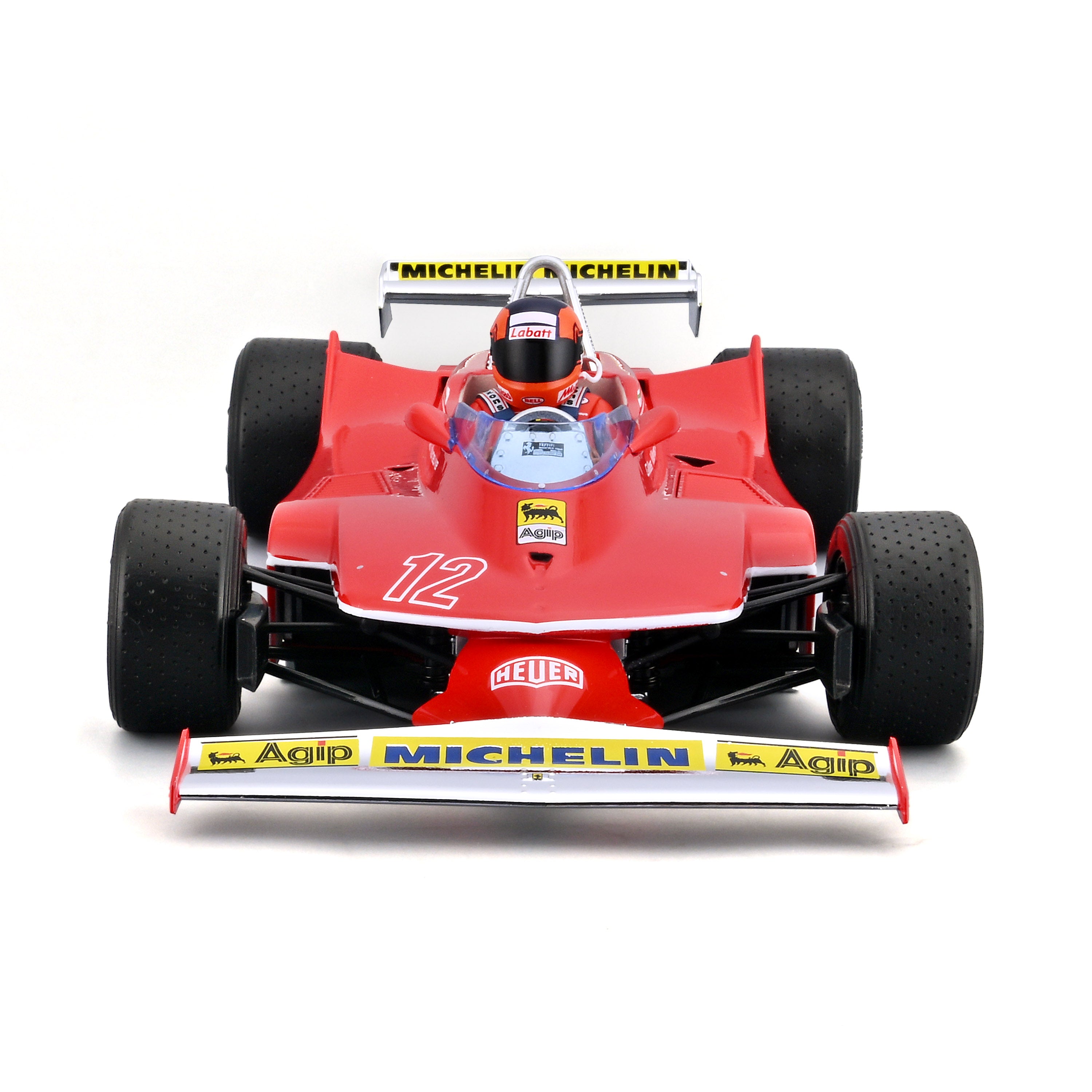 Ferrari 312 T4 #12 Villeneuve South Africa GP 1979 Red 1:18 with