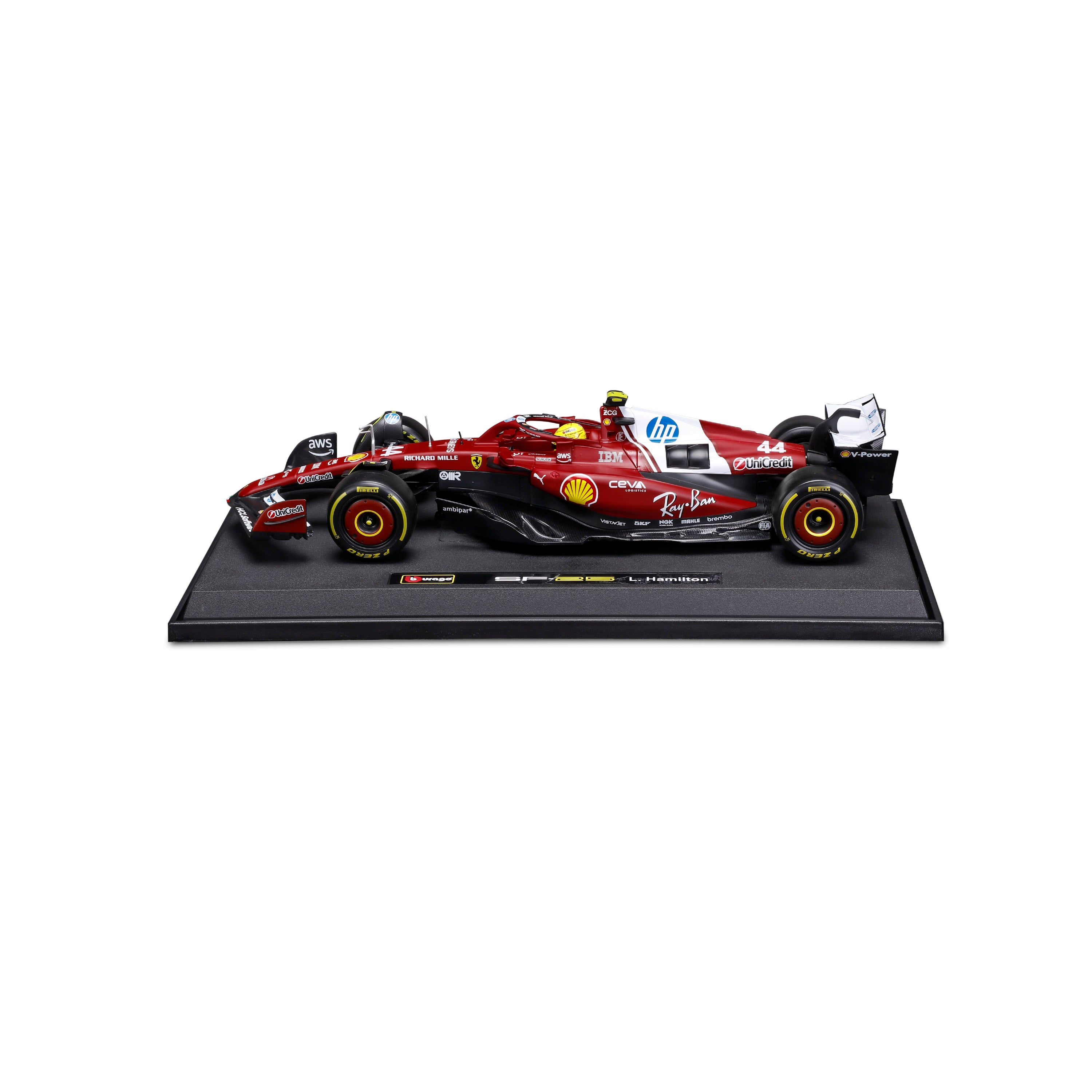 Ferrari SF-25 Lewis Hamilton #44 F1 2025 Red 1:18 Diecast | Burago