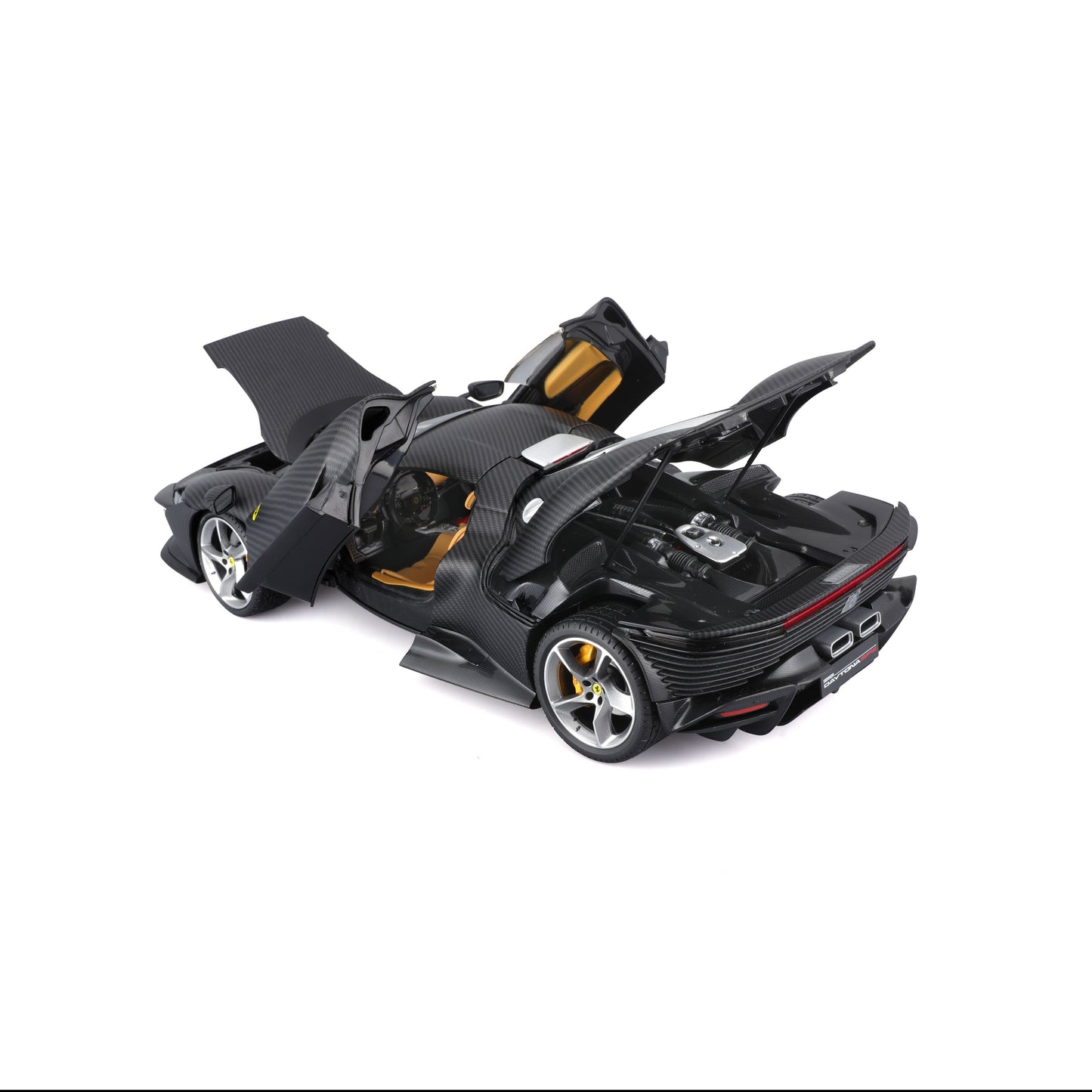 Ferrari Daytona SP3 1:18 – Limited Edition 50th Anniversary Bburago – Carbon Fiber Finish (500 pieces)