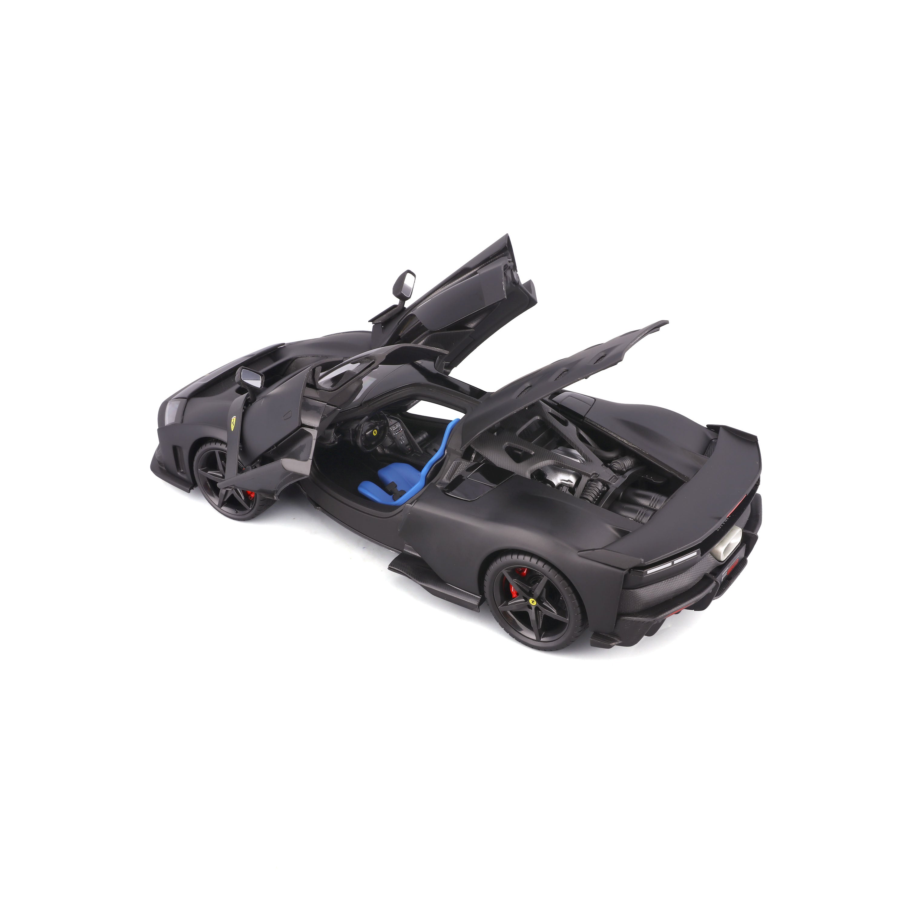 Ferrari F80 Exclusive Series 1:18 Matt Black - WEB EXCLUSIVE – Burago