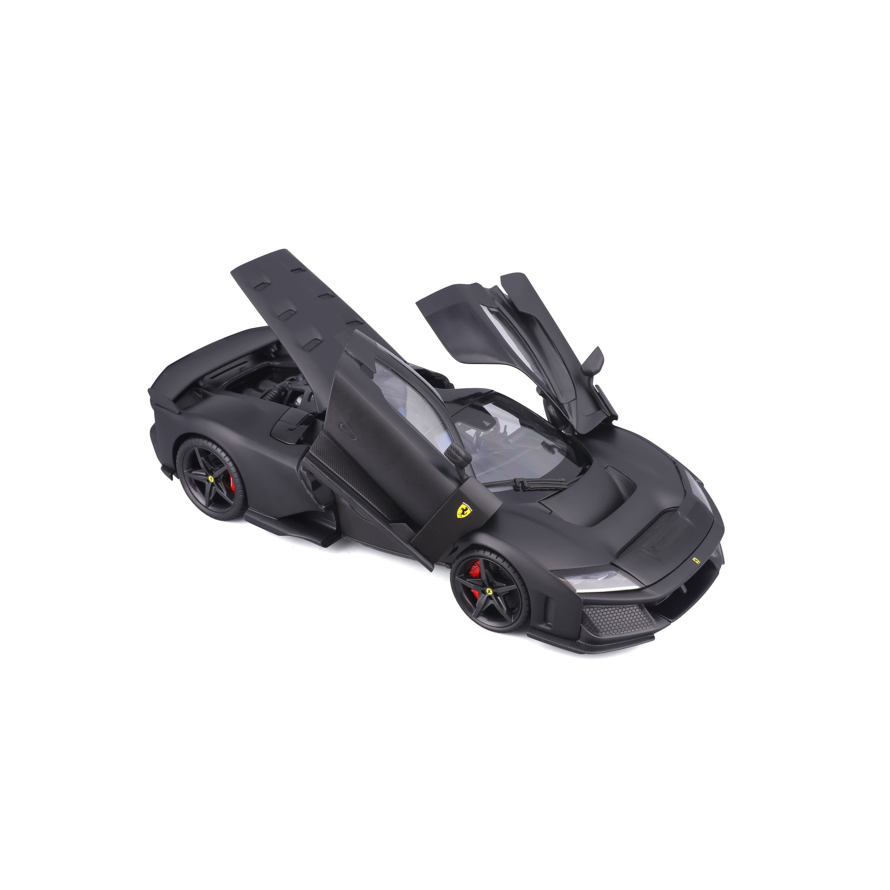 Ferrari F80 Exclusive Series 1:18 Matte Black - WEB EXCLUSIVE – Burago