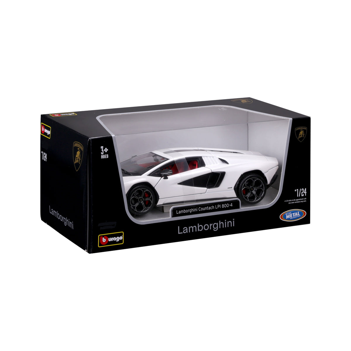 Lamborghini Countach Weiss 1:24