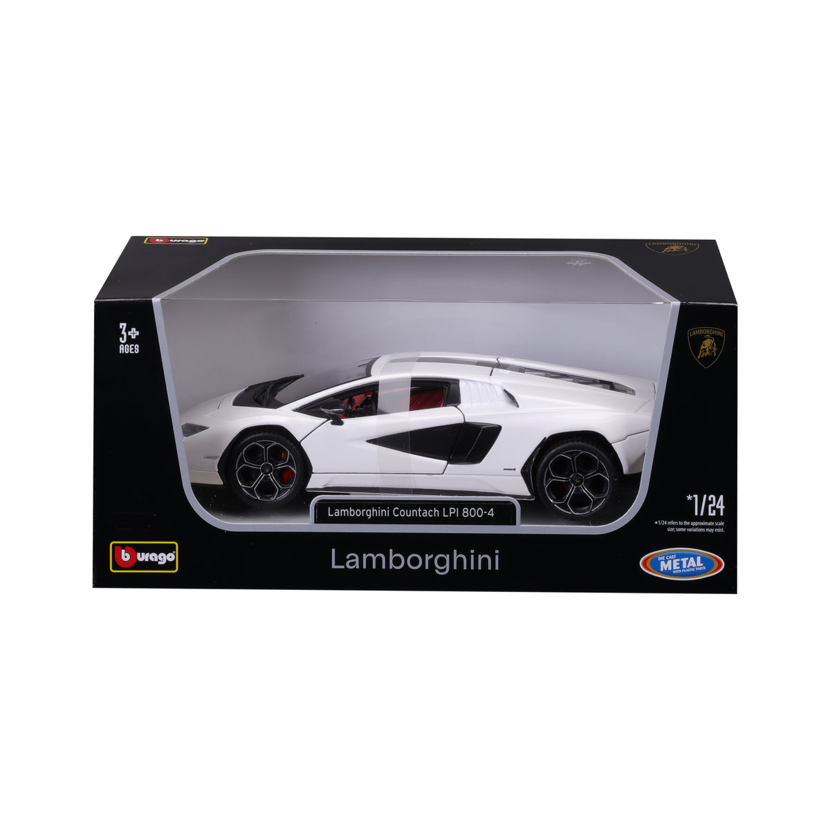 Lamborghini Countach Weiss 1:24
