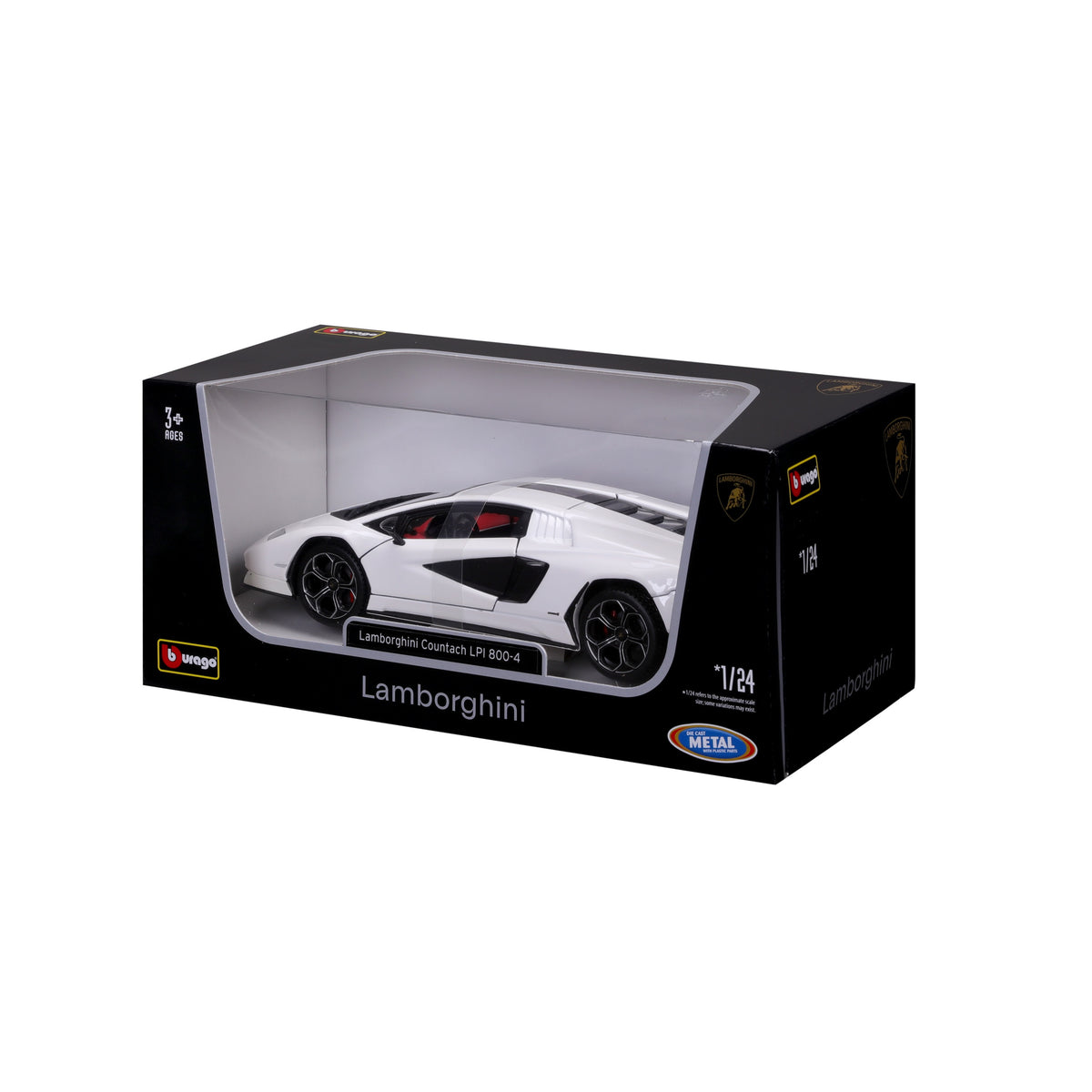 Lamborghini Countach Weiss 1:24