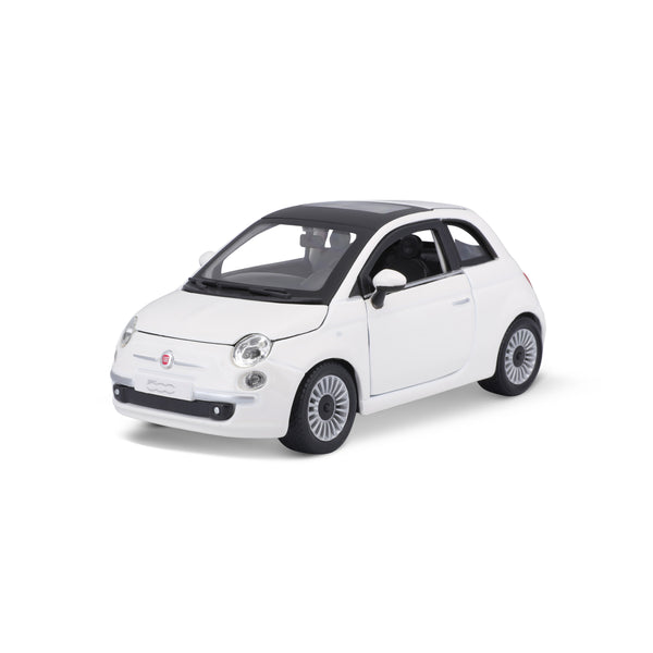 Fiat 500 (2007) 1:24 White | Burago – Burago