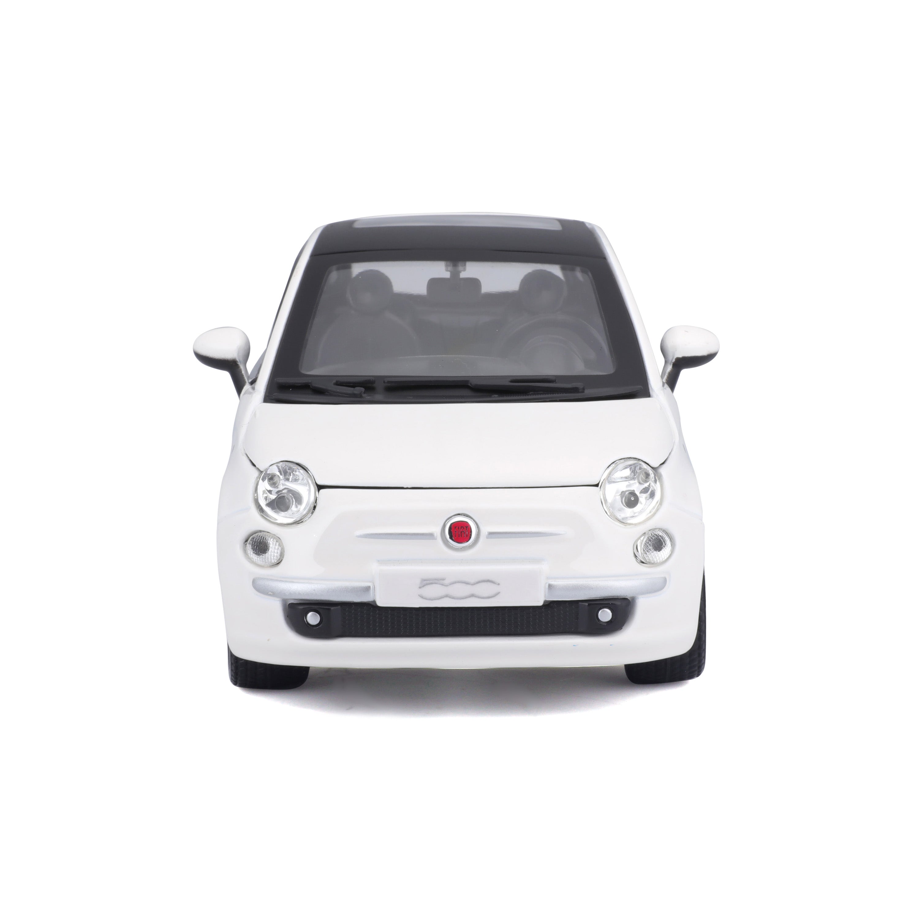 Fiat 500 (2007) 1:24 White | Burago – Burago