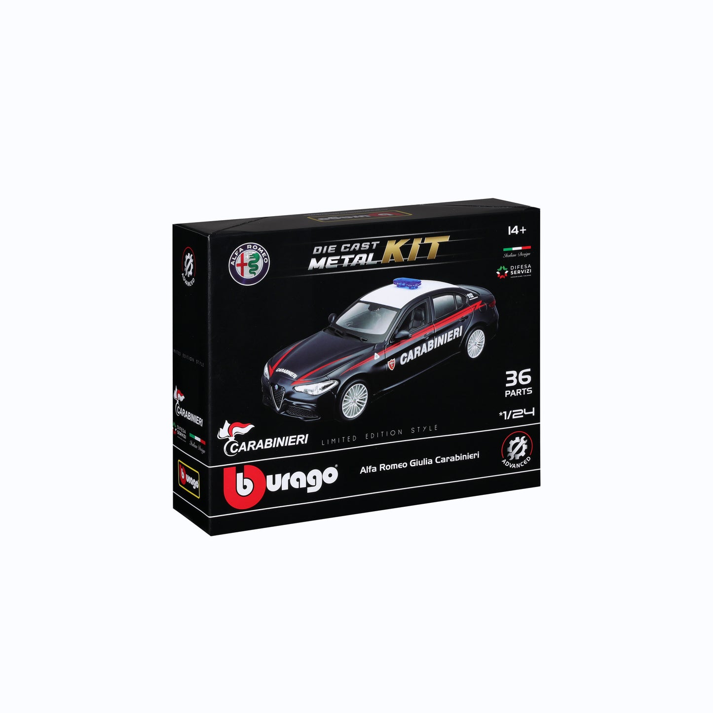 Model Kit Alfa Romeo GIULIA CARABINIERI – 1:24