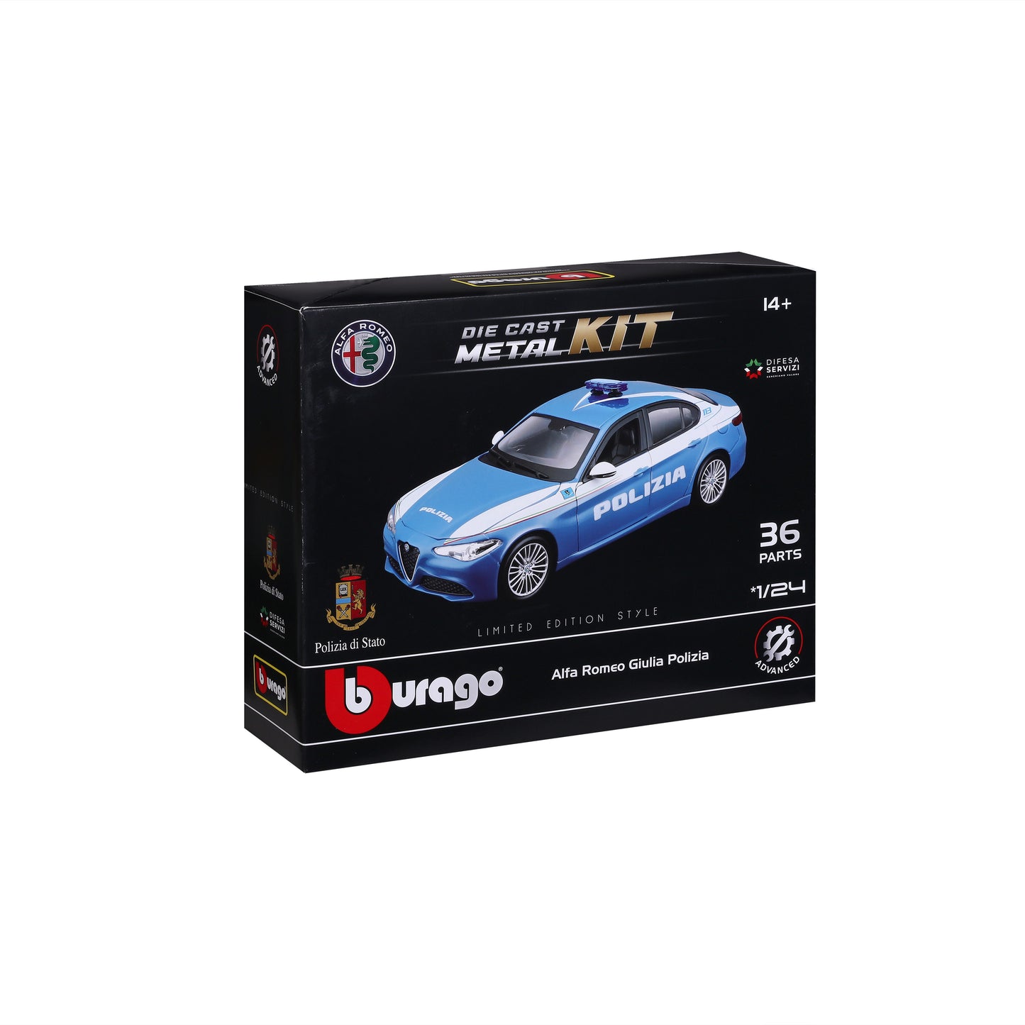 Model Kit Alfa Romeo GIULIA POLIZIA – 1:24