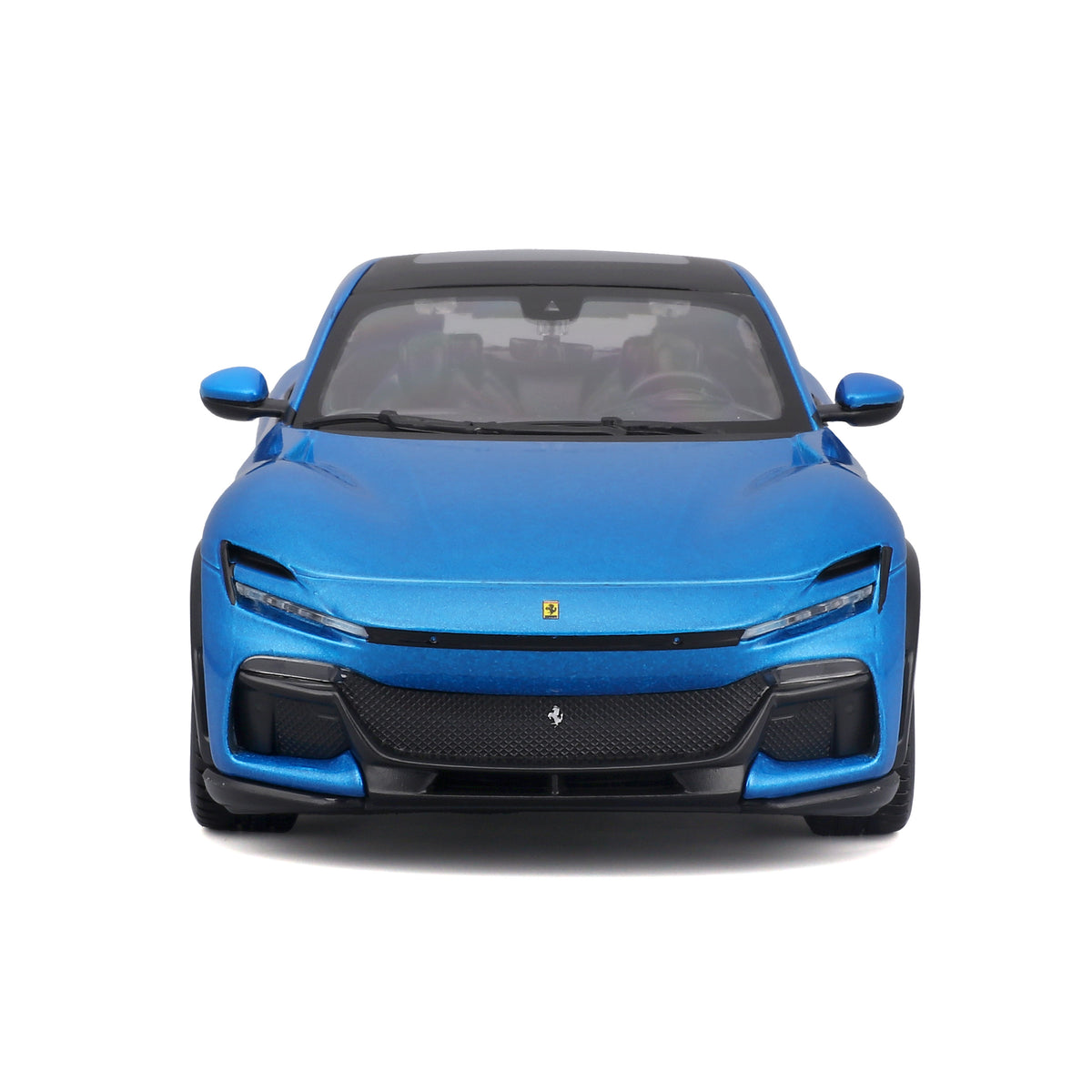 Ferrari Purosangue Blau 1:24 mit Vitrine - Web-exklusiv