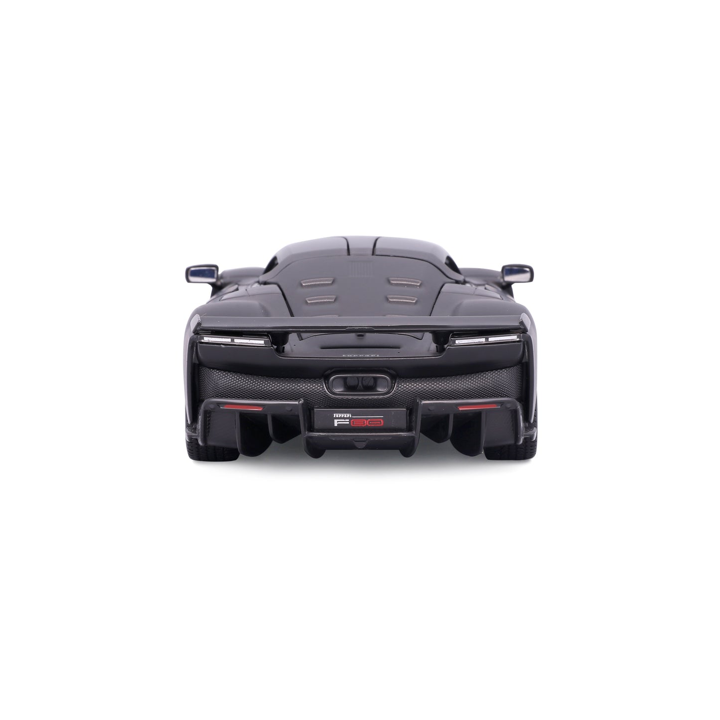 Ferrari F80 1:24 Matte Black mit Vitrine - WEB EXKLUSIV