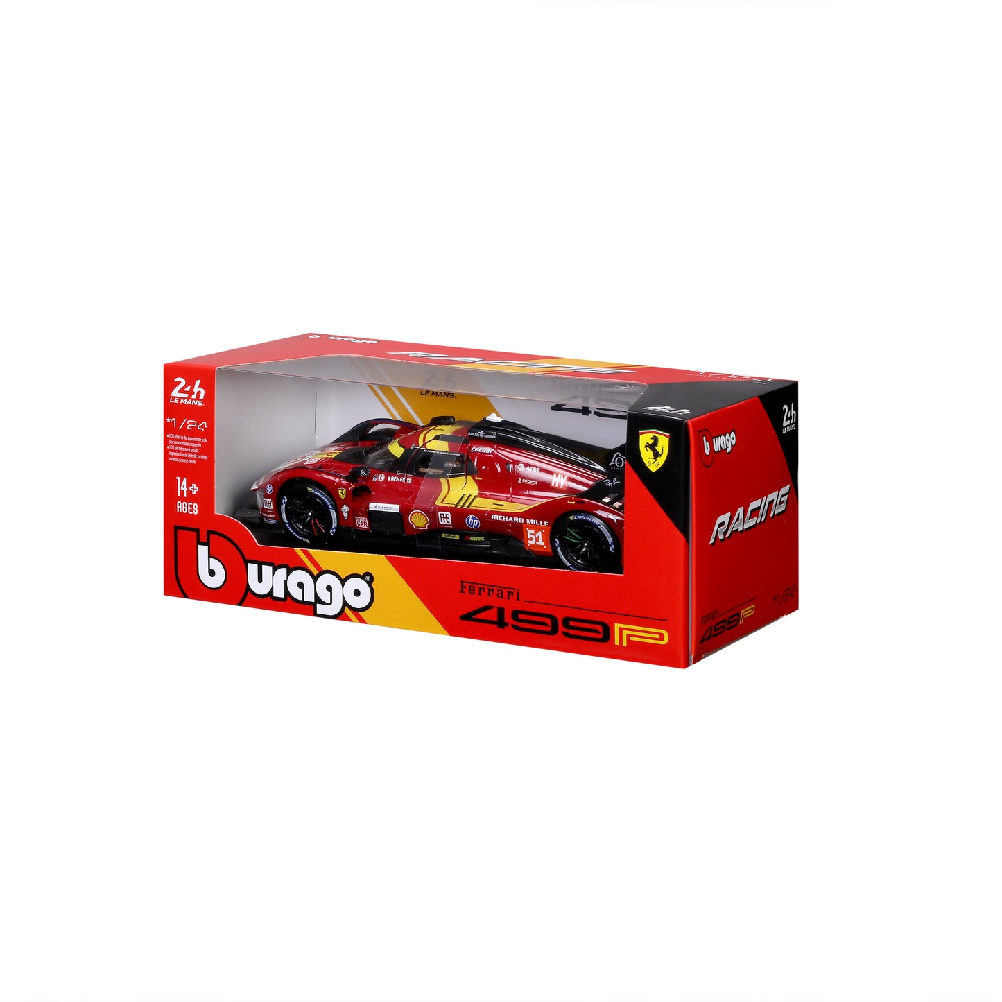 FERRARI 499P 2025 24h Le Mans Hypercar N.51 1:24