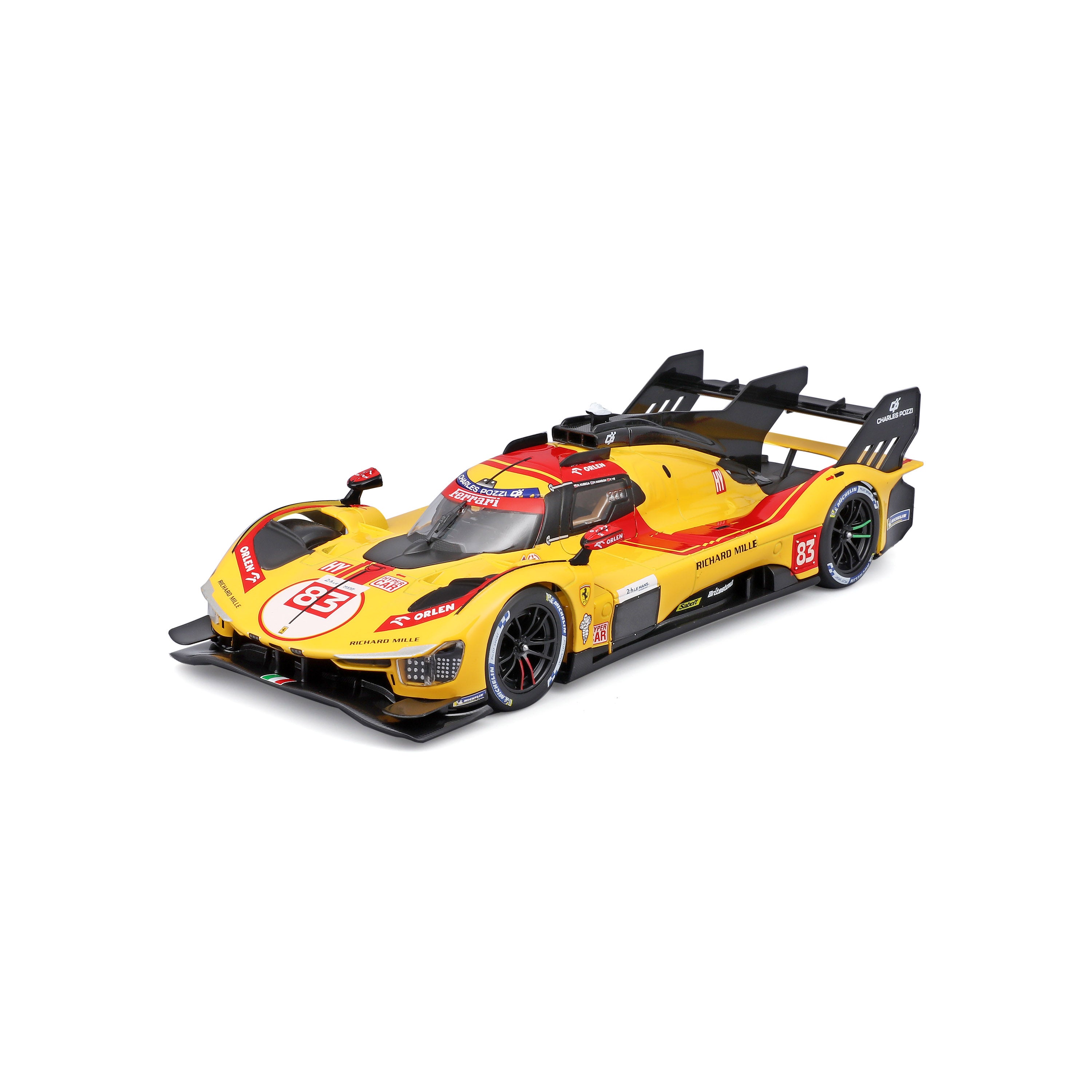FERRARI 499P 24h LMS Hypercar 2025 Le Mans Champion N.83 1:24 – Burago