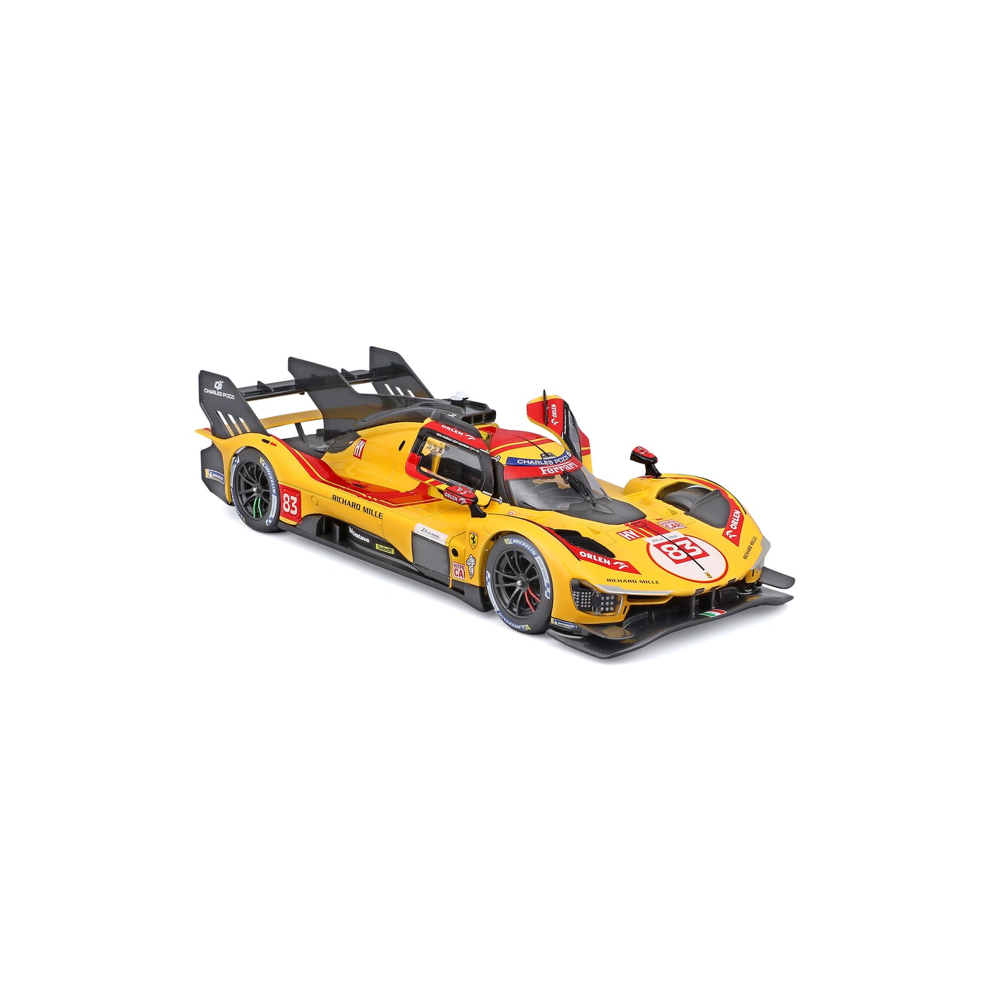 FERRARI 499P 24h LMS Hypercar 2025 Le Mans Champion N.83 1:24