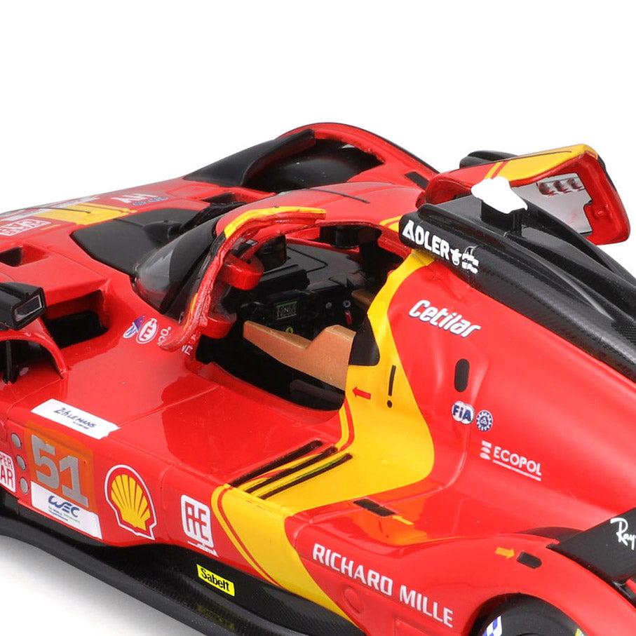 Bburago 1 : 24 Ferrari 499P LMH 2023 24H Le Mans Campeão De Esportes Carro Estático Dado Lançado Veículos Colecionável Modelo Brinquedo I.341586600 Bburago 1 : 24 Ferrari 499P LMH 2023 24H Le Mans Campeão De Esportes Carro Estático Dado Lançado Veículos Colecionável Modelo Brinquedo I.341586600