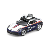Porsche 911 Dakar 1:24 White Blue Red