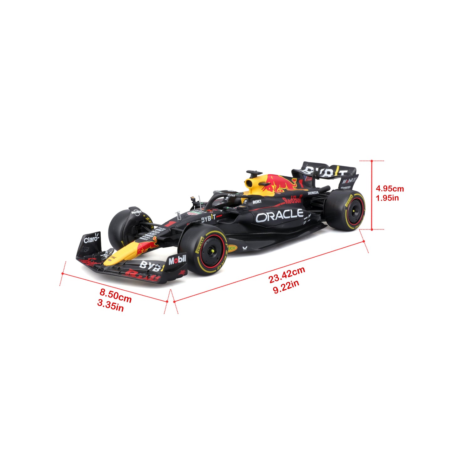 Red Bull RB19 #1 Max Verstappen F1 2023 – Modellino Diecast 1:24 con Pilota