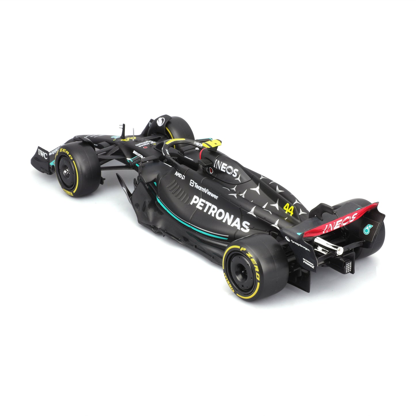 Mercedes W14 E Performance #44 Lewis Hamilton F1 2023 – Modellino Diecast Scala 1:24 con Pilota