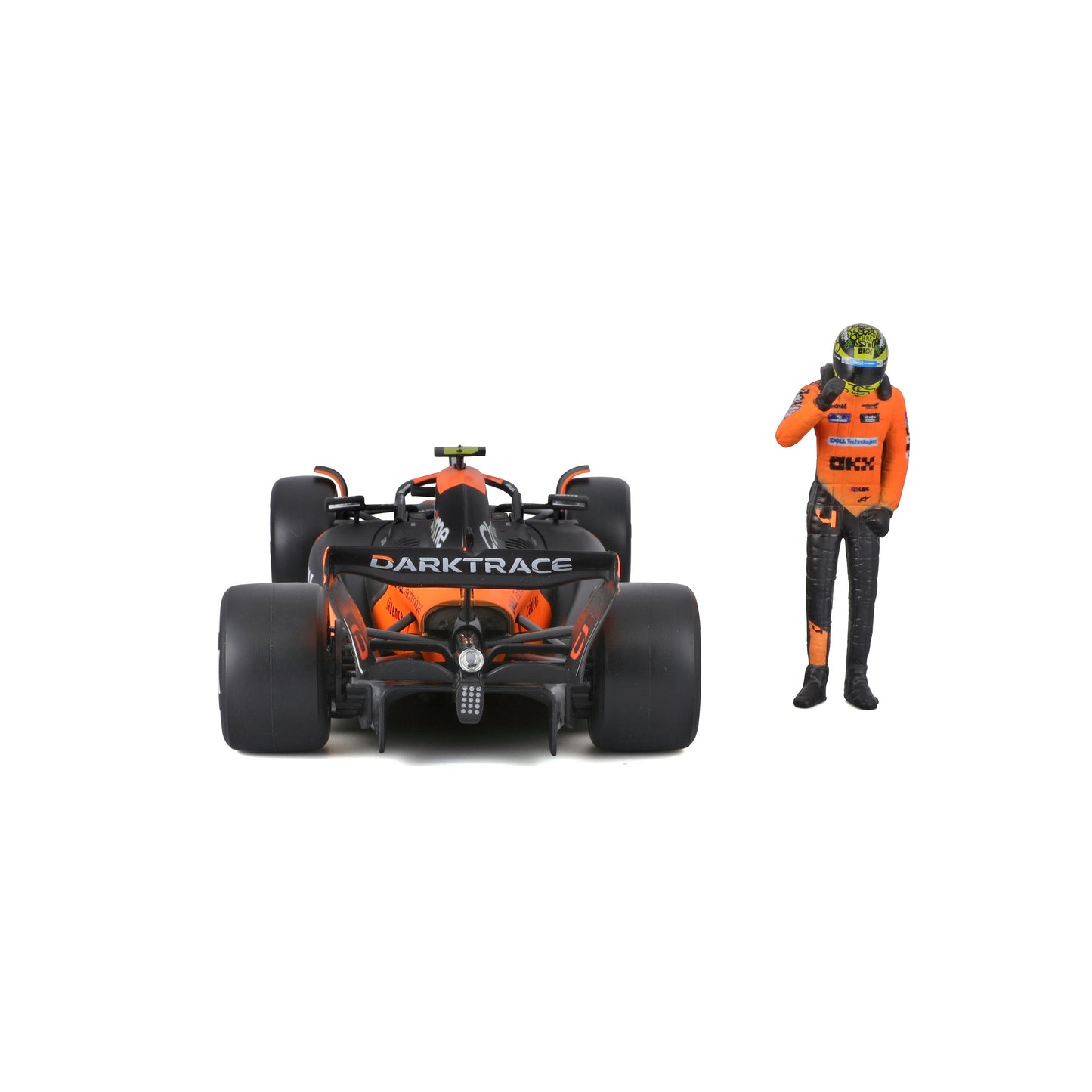 McLaren MCL38 Lando Norris #4 F1 2024 – Modellino Diecast Scala 1:24 con Pilota