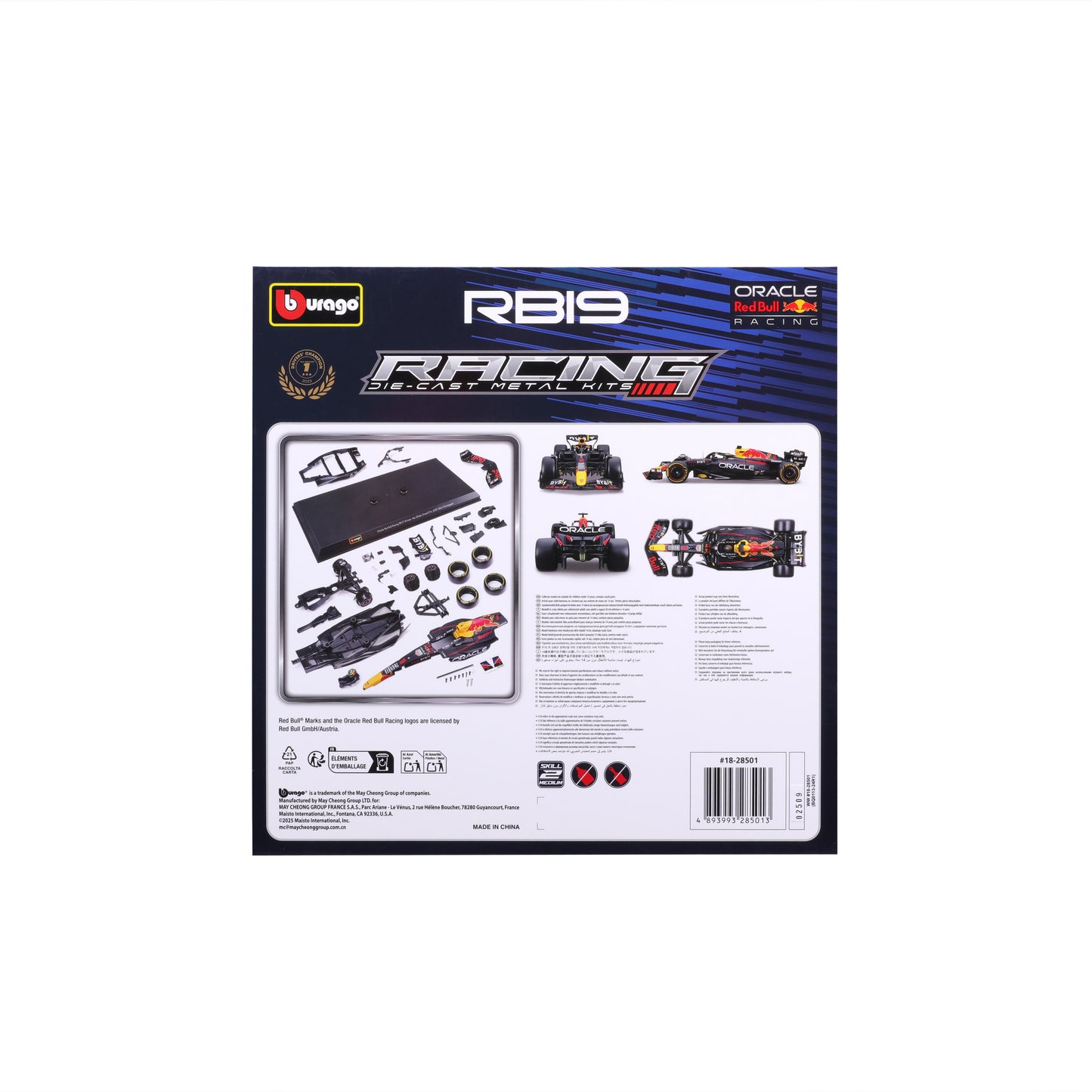 Model Kit Red Bull RB19 2023 #1 Max Verstappen – Scala 1:24