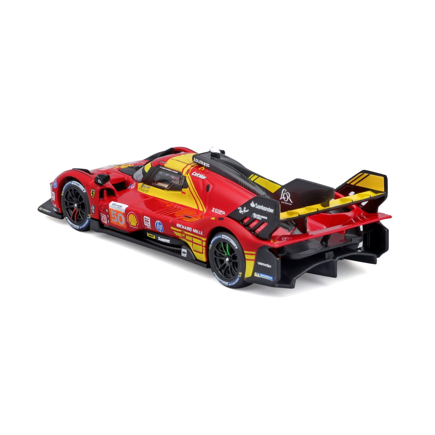 Ferrari 499P  #50 24h Le Mans Champion 2024 – Modellino Diecast 1:43 con Teca Espositiva