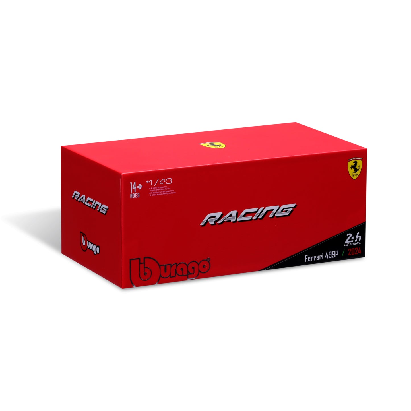 Ferrari 499P  #50 24h Le Mans Champion 2024 – Modellino Diecast 1:43 con Teca Espositiva