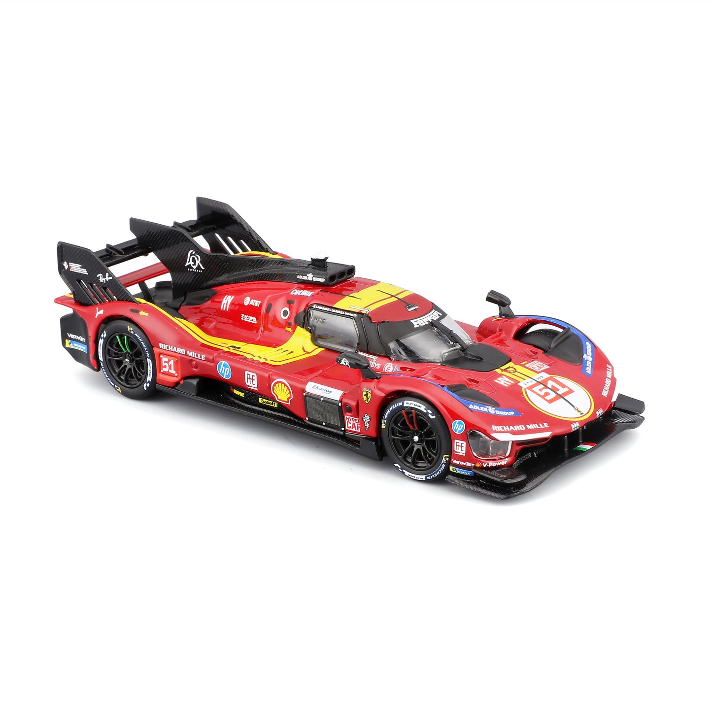 FERRARI 499P 24H LMH Hypercar 2025 No. 51 1:43 with display case