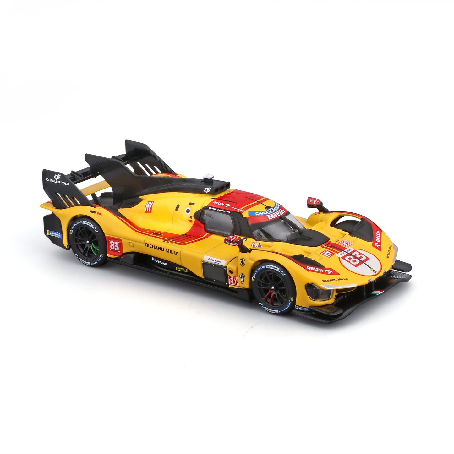 FERRARI 499P 24H LMH Hypercar 2025 #83 1:43 with display case