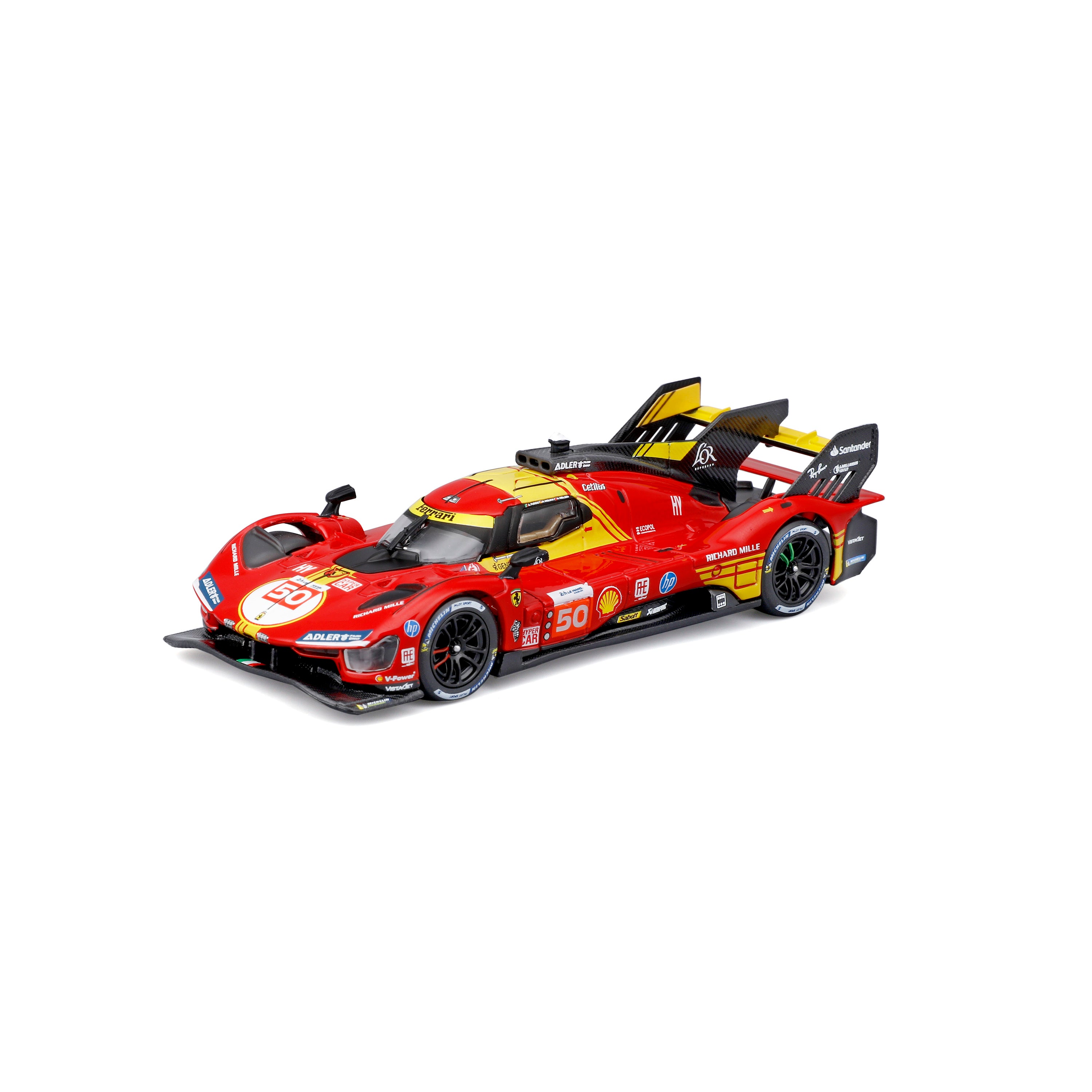 Ferrari 499P #50 Le Mans Champion 2024 Red 1:43 Diecast | Burago