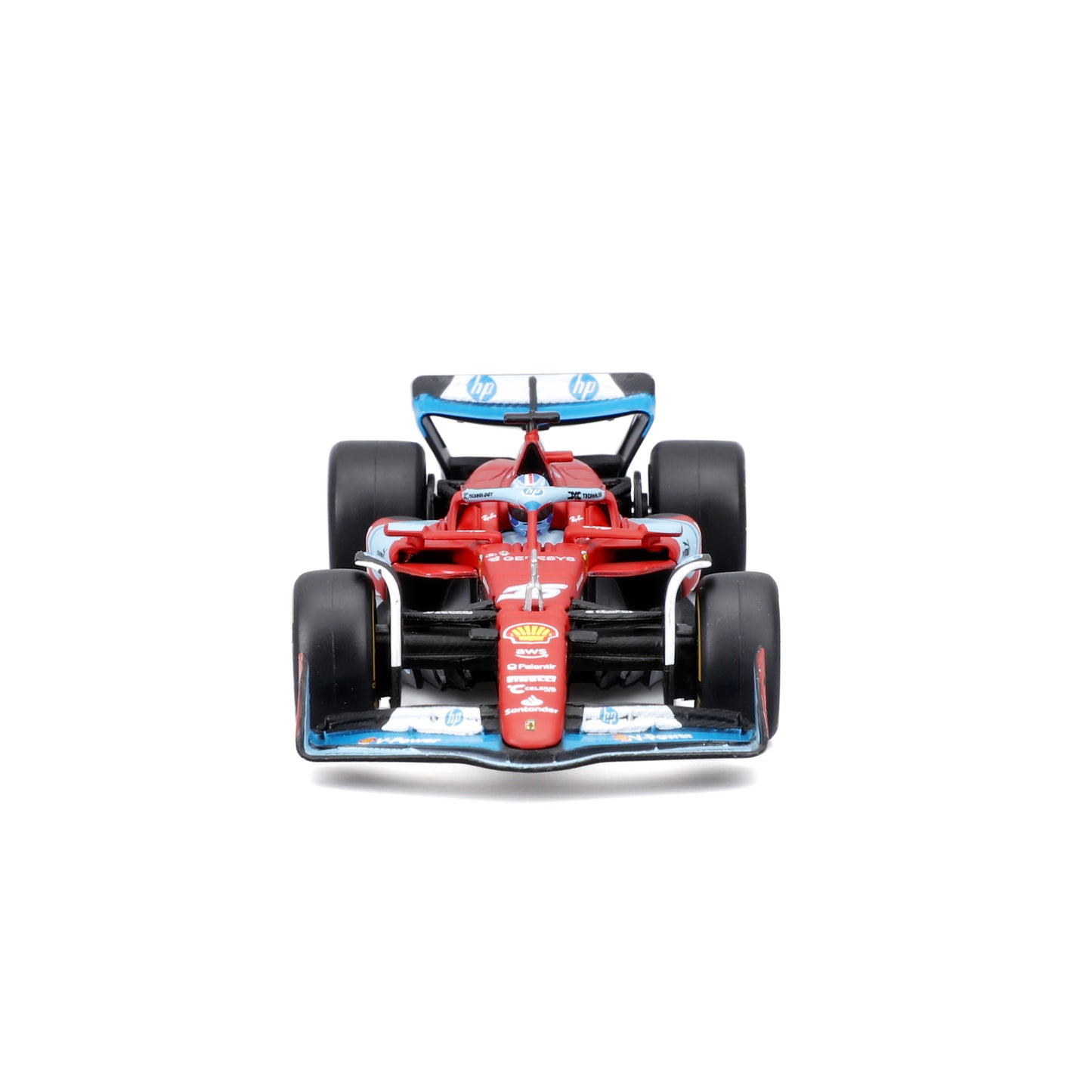 Ferrari F1 SF-24 Charles Leclerc #16 Miami GP 2024 Livery 1:43 with Driver and Display Case