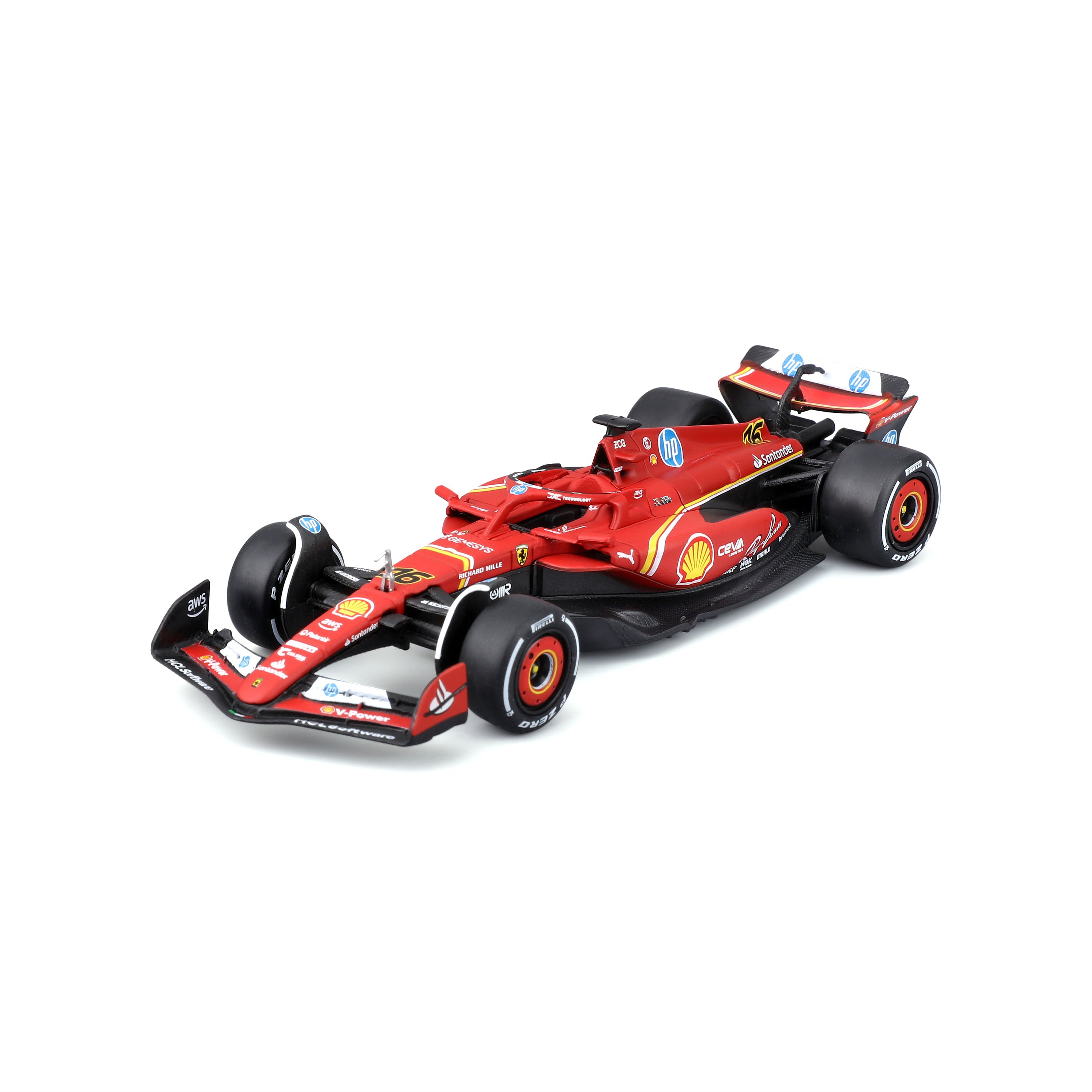 Ferrari SF-24 Leclerc Winner Monza GP 2024 Red 1:43 | Burago – Burago