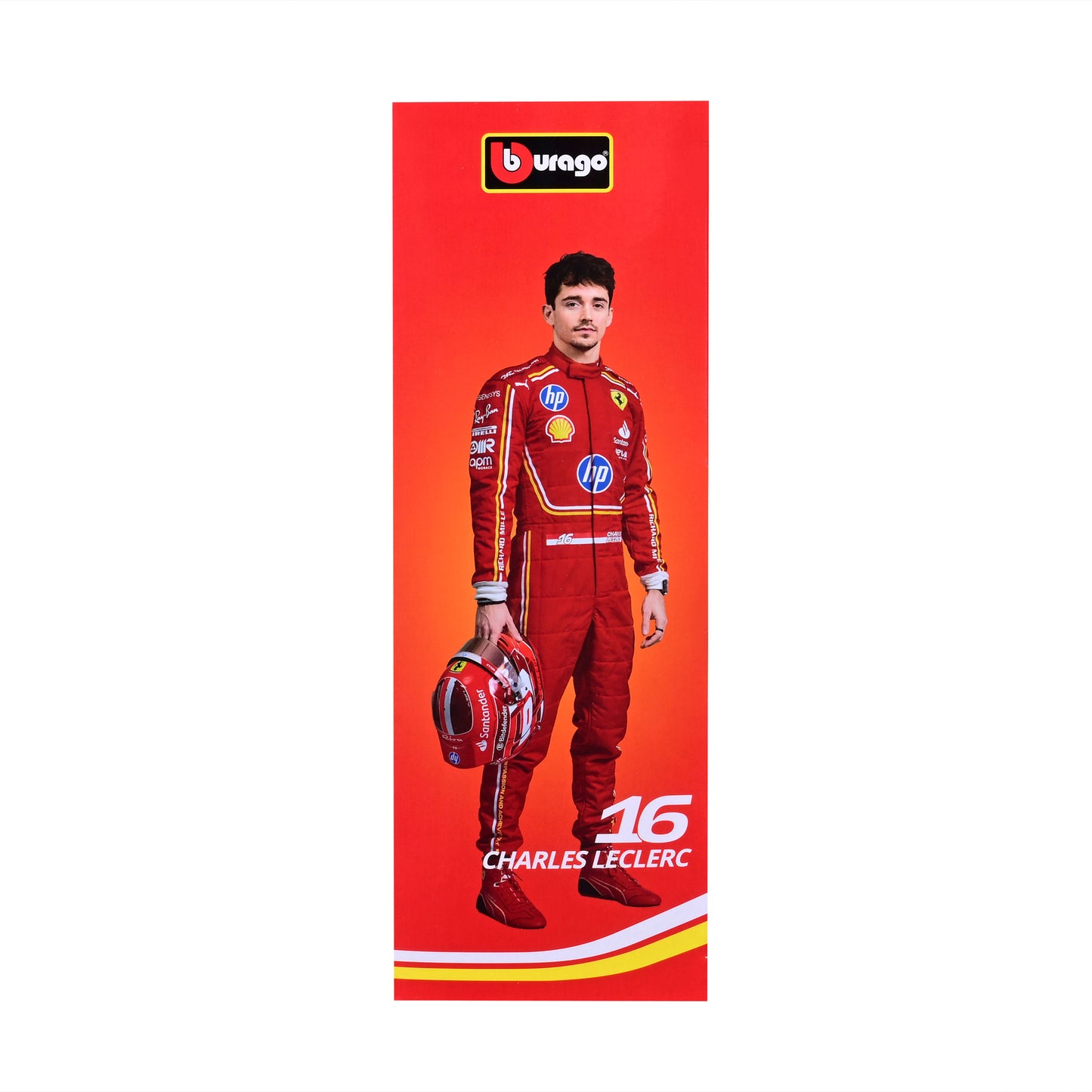 Pit Stop Ferrari con SF-24 #16 Charles Leclerc Modellino Diecast Scala 1:43 F1 2024