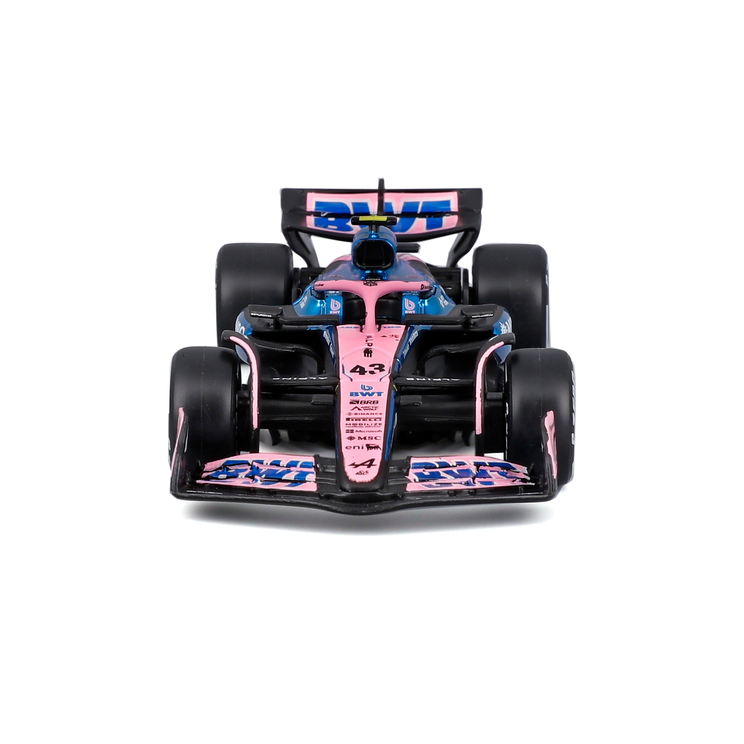 F1 BWT Alpine A525 2025 #43 Franco Colapinto Blue Pink 1:43