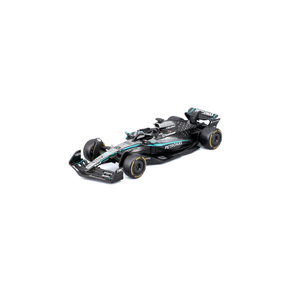 Bburago – Mercedes AMG W15 F1 2024 #Russell – 1:43 – Modèle Métal Officiel – Édition Collector