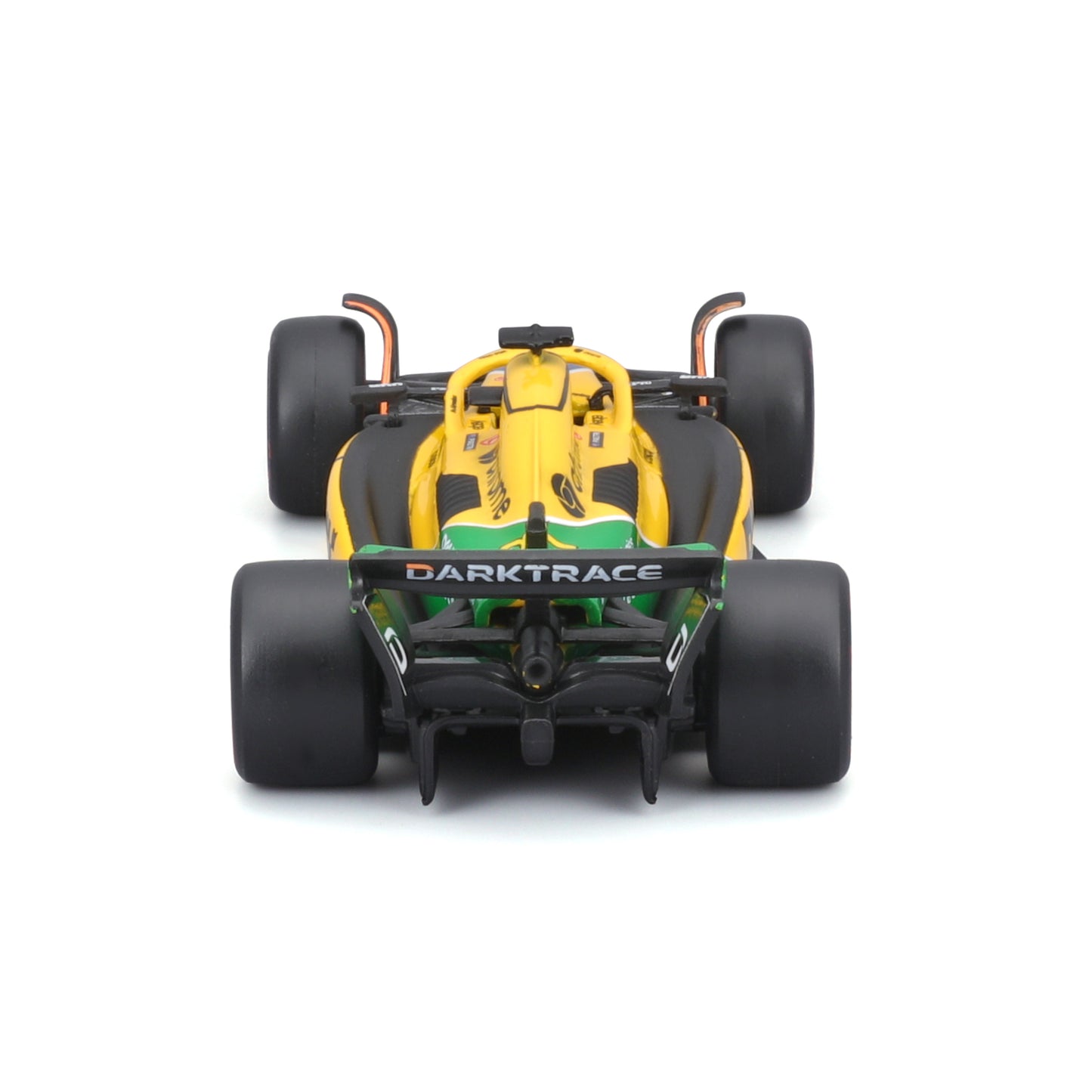 McLaren MCL38 #81 Oscar Piastri Monaco GP 2024 con Livrea Senna 30° Anniversario in scala 1:43 con pilota e teca espositiva