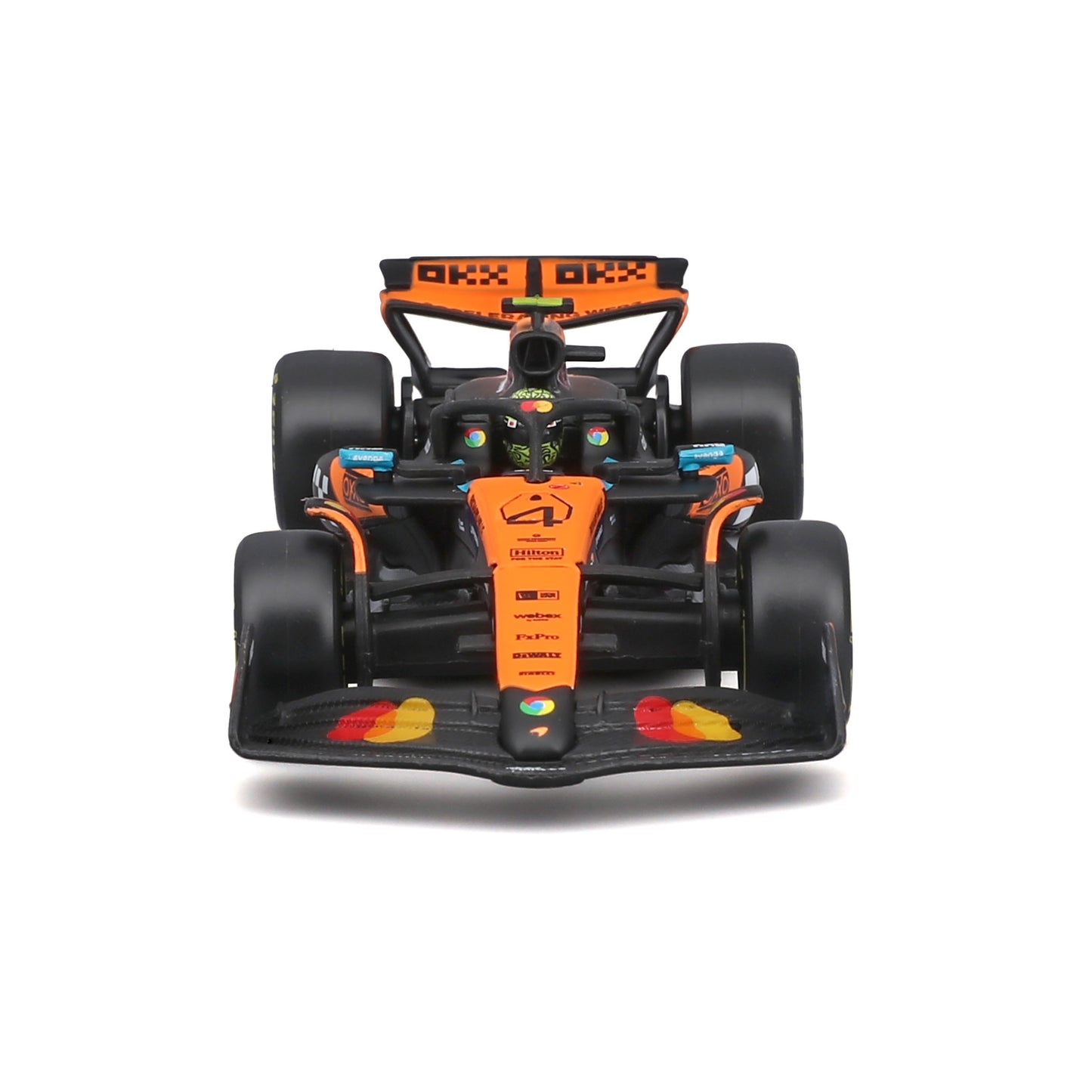 McLaren F1 MCL39 2025 #4 Lando Norris – Scala 1:43 con basetta e teca espositiva