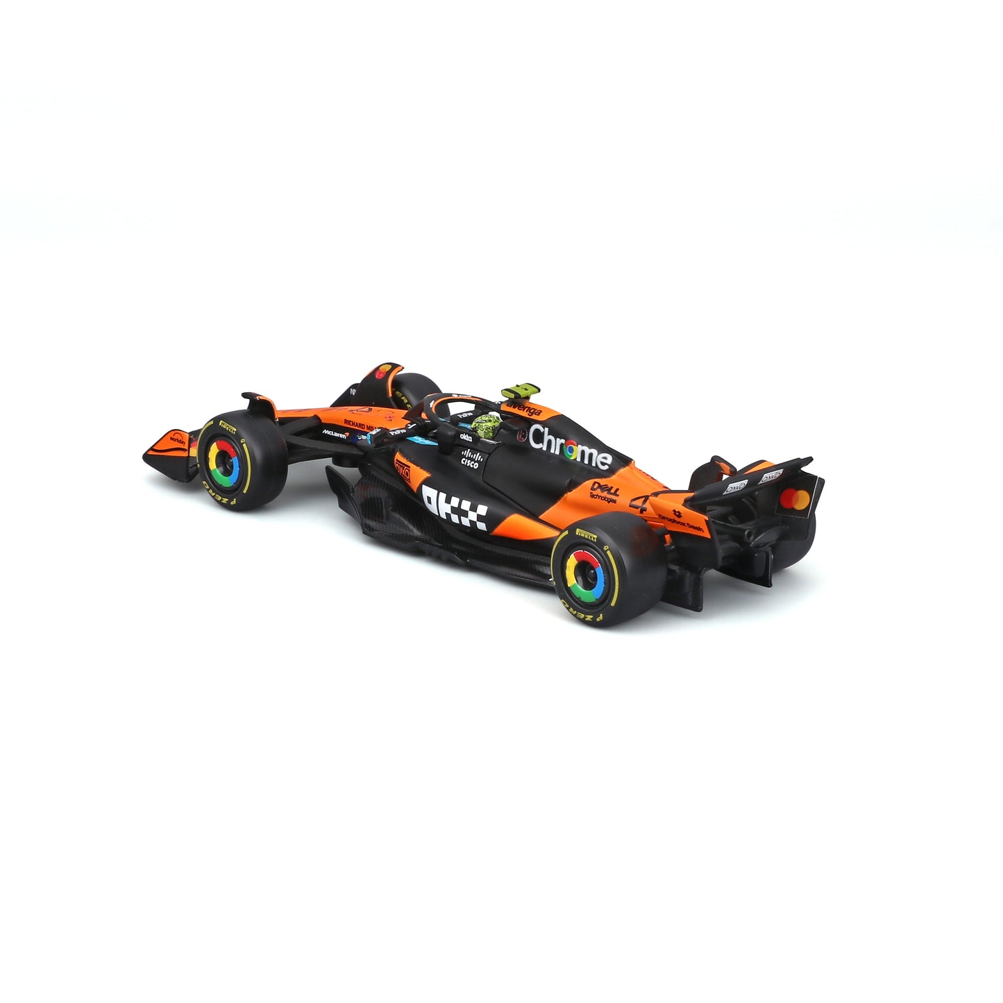 McLaren F1 MCL39 2025 #4 Lando Norris – Scala 1:43 con basetta e teca espositiva