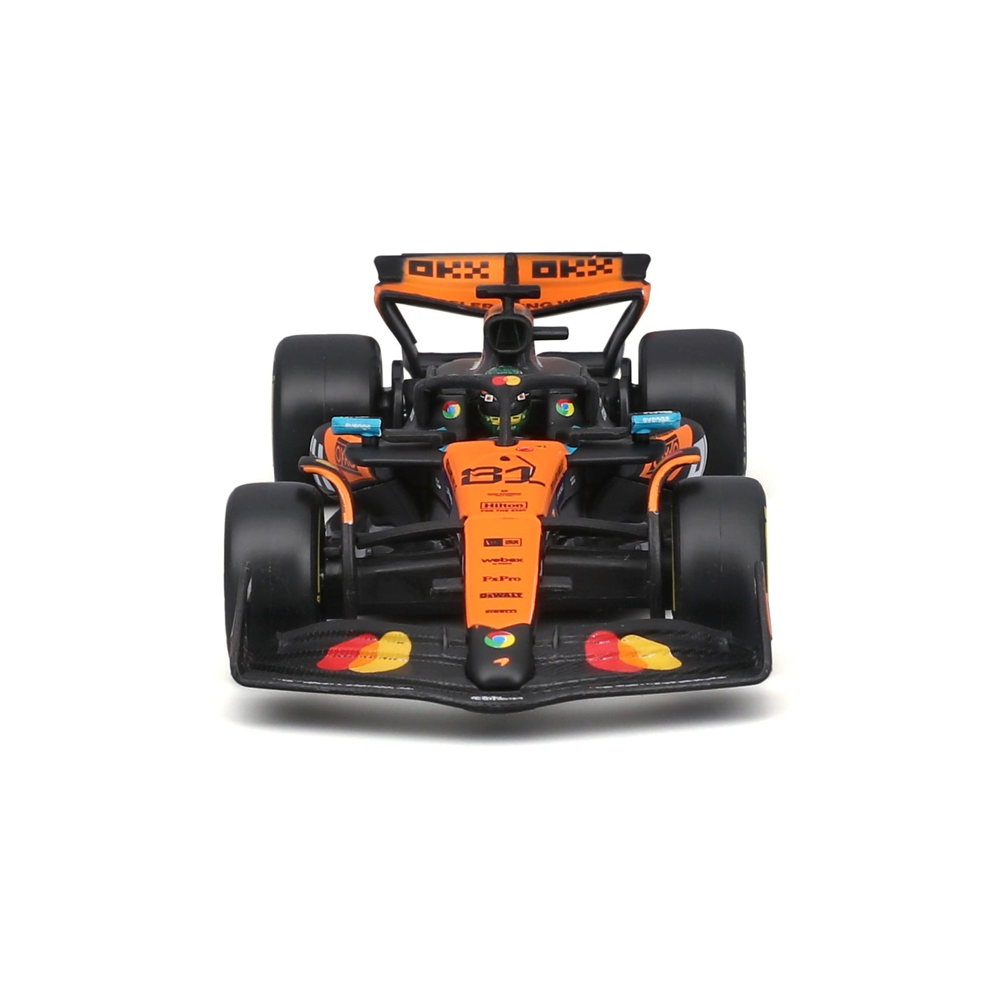 F1 McLaren F1 MCL39 2025 #81 Oscar Piastri – Scala 1:43 con basetta e teca espositiva